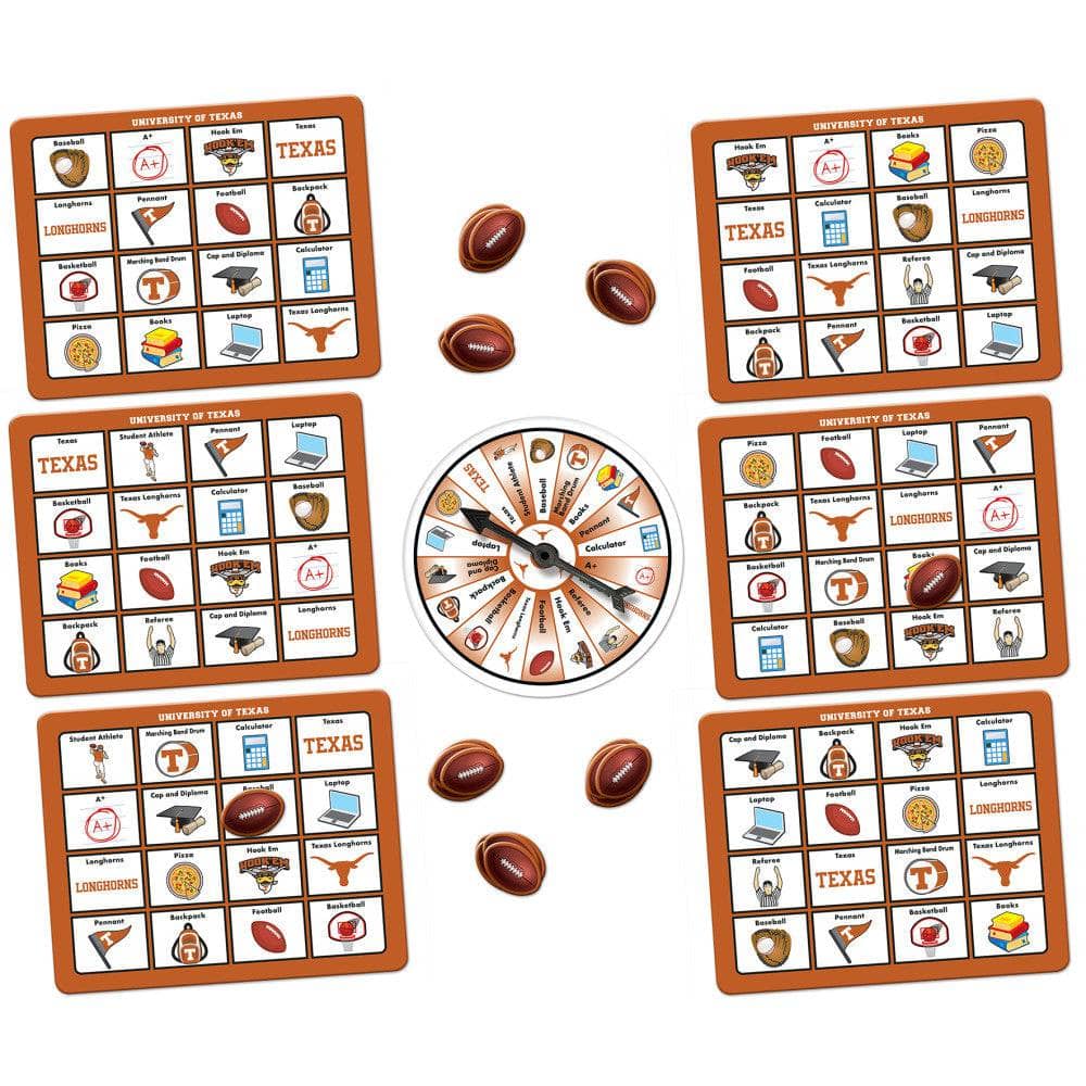 Texas Longhorns NCAA Bingo Game