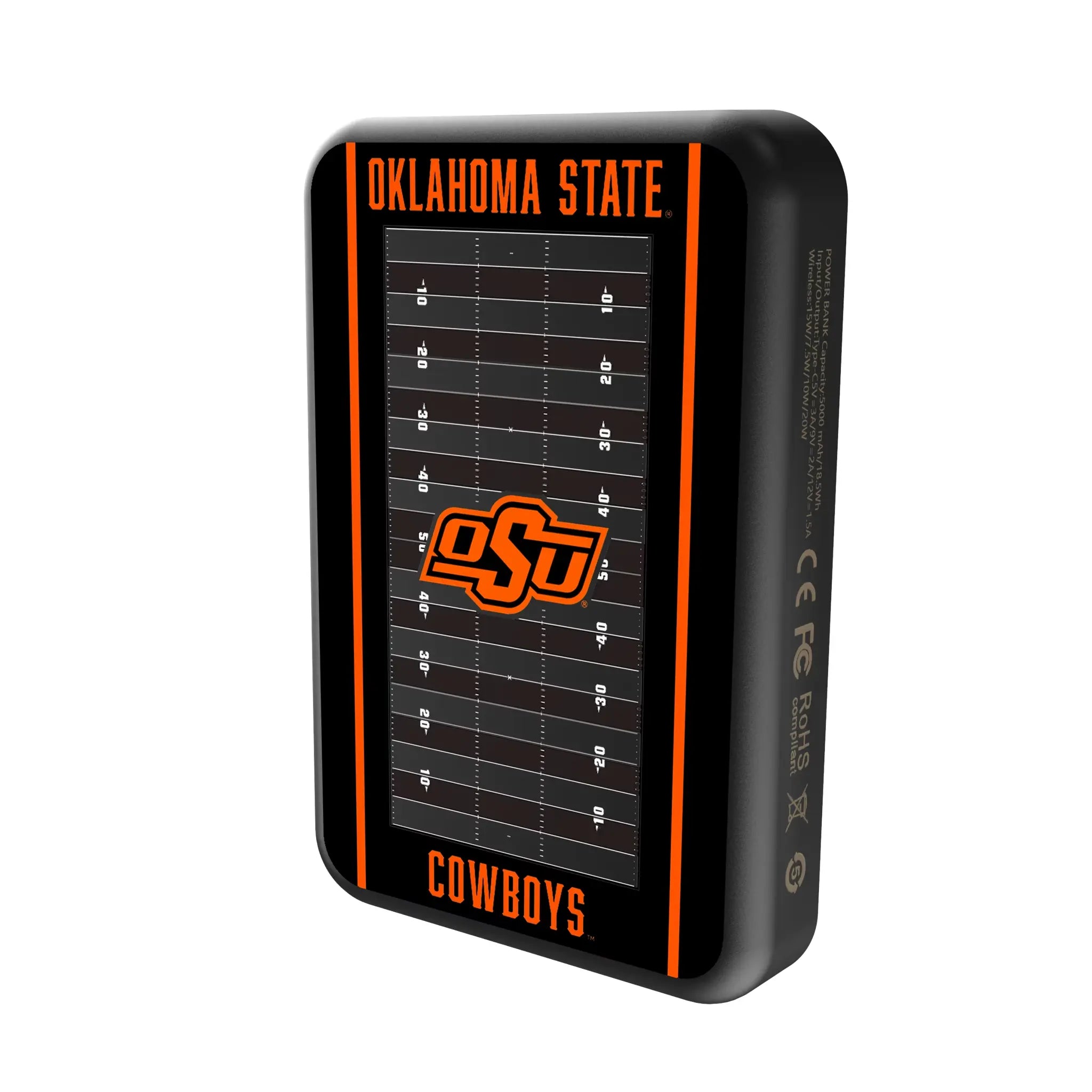 Oklahoma State University Cowboys Field Wireless Mag Power Bank