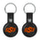 Oklahoma State University Cowboys Insignia Black Airtag Holder 2-Pack