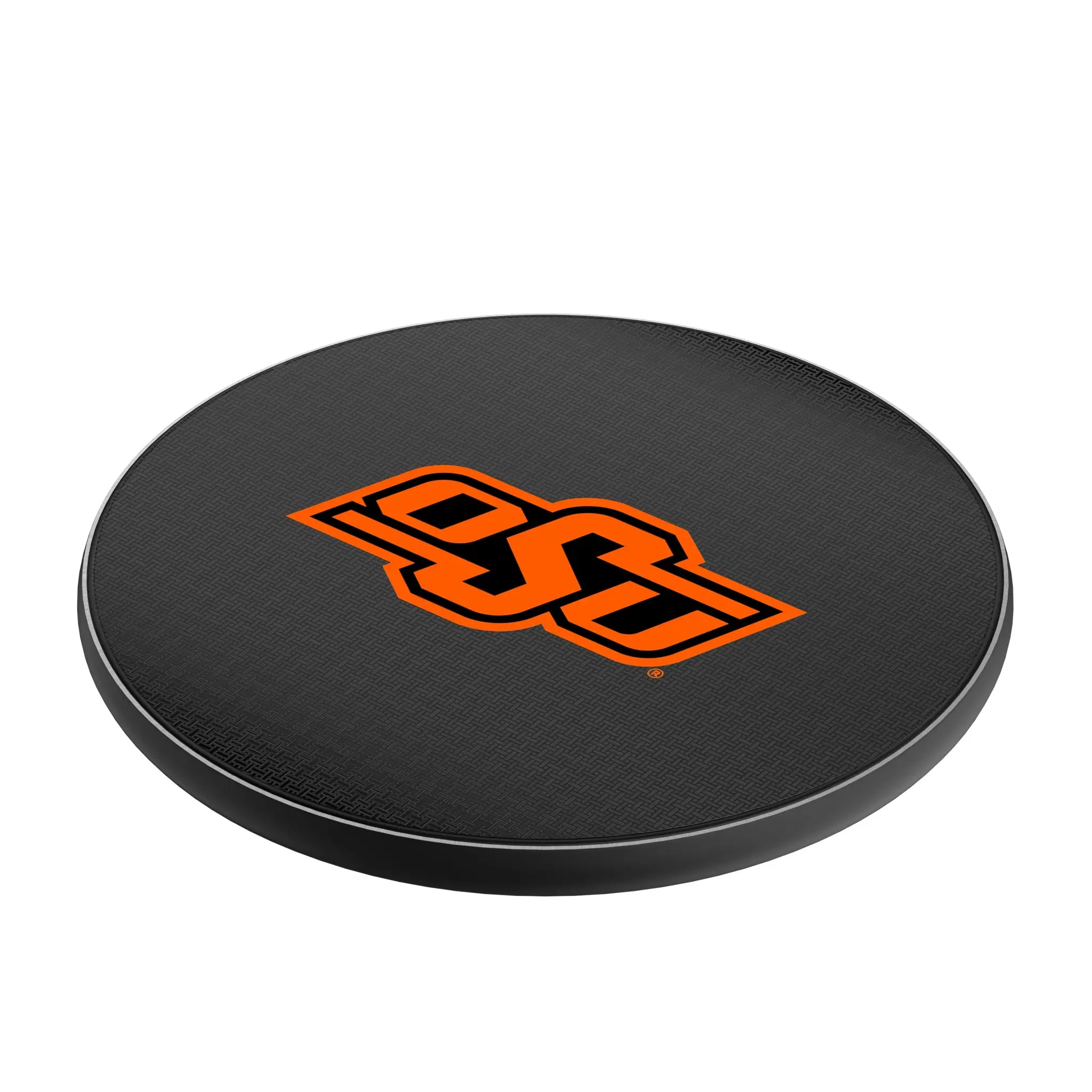 Oklahoma State University Cowboys Linen 15-Watt Wireless Charger