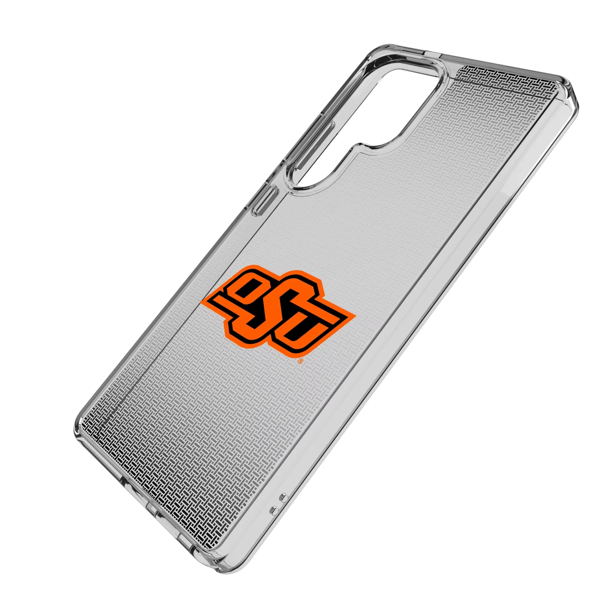 Oklahoma State University Cowboys Linen Clear Phone Case for Samsung Galaxy