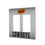 Oklahoma State University Cowboys Linen Hidden-Screw Light Switch Plate
