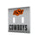 Oklahoma State University Cowboys Linen Hidden-Screw Light Switch Plate