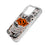 Oklahoma State University Cowboys Paisley Clear Phone Case for Apple iPhone
