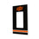 Oklahoma State University Cowboys Stripe Hidden-Screw Light Switch Plate