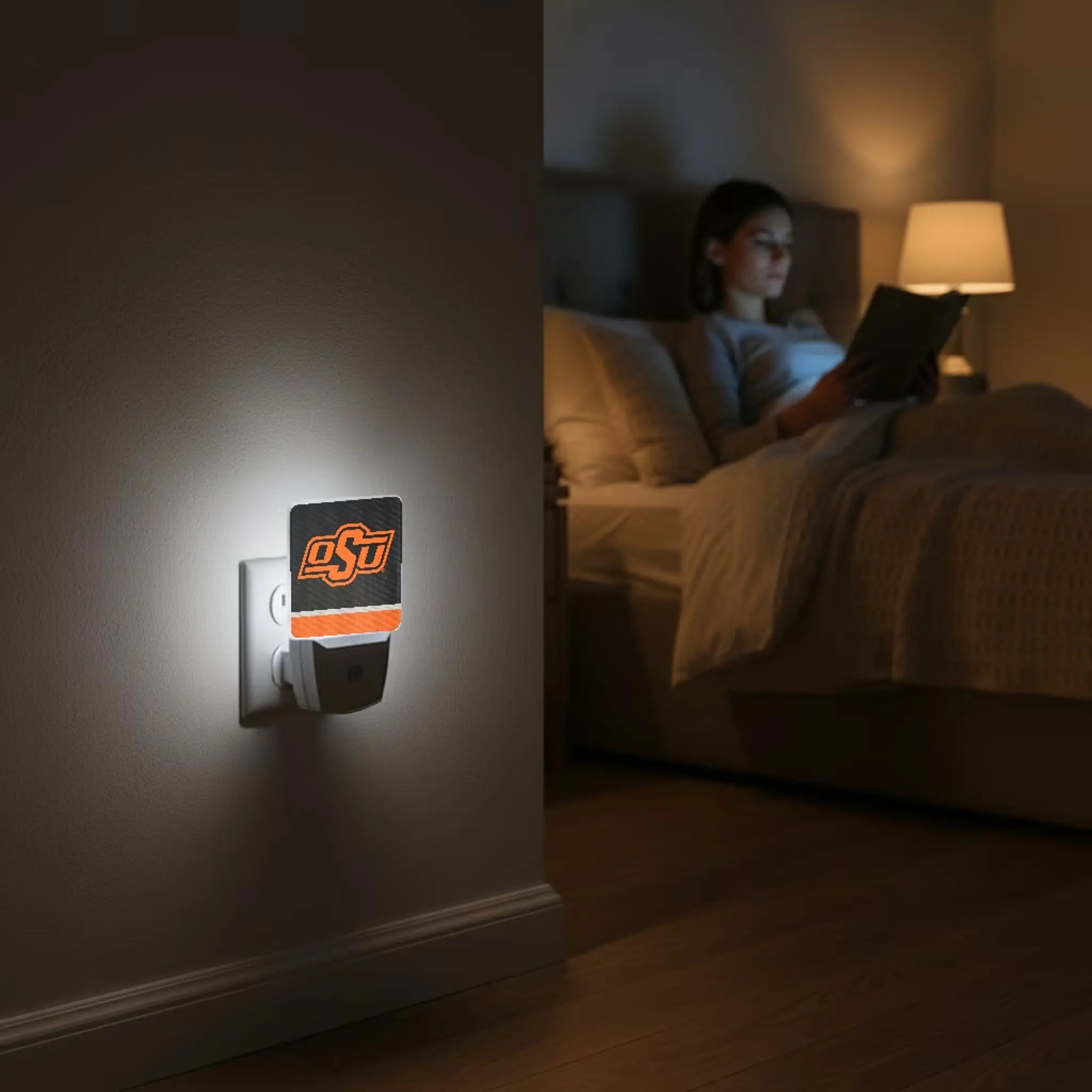 Oklahoma State University Cowboys Stripe Night Light 2-Pack