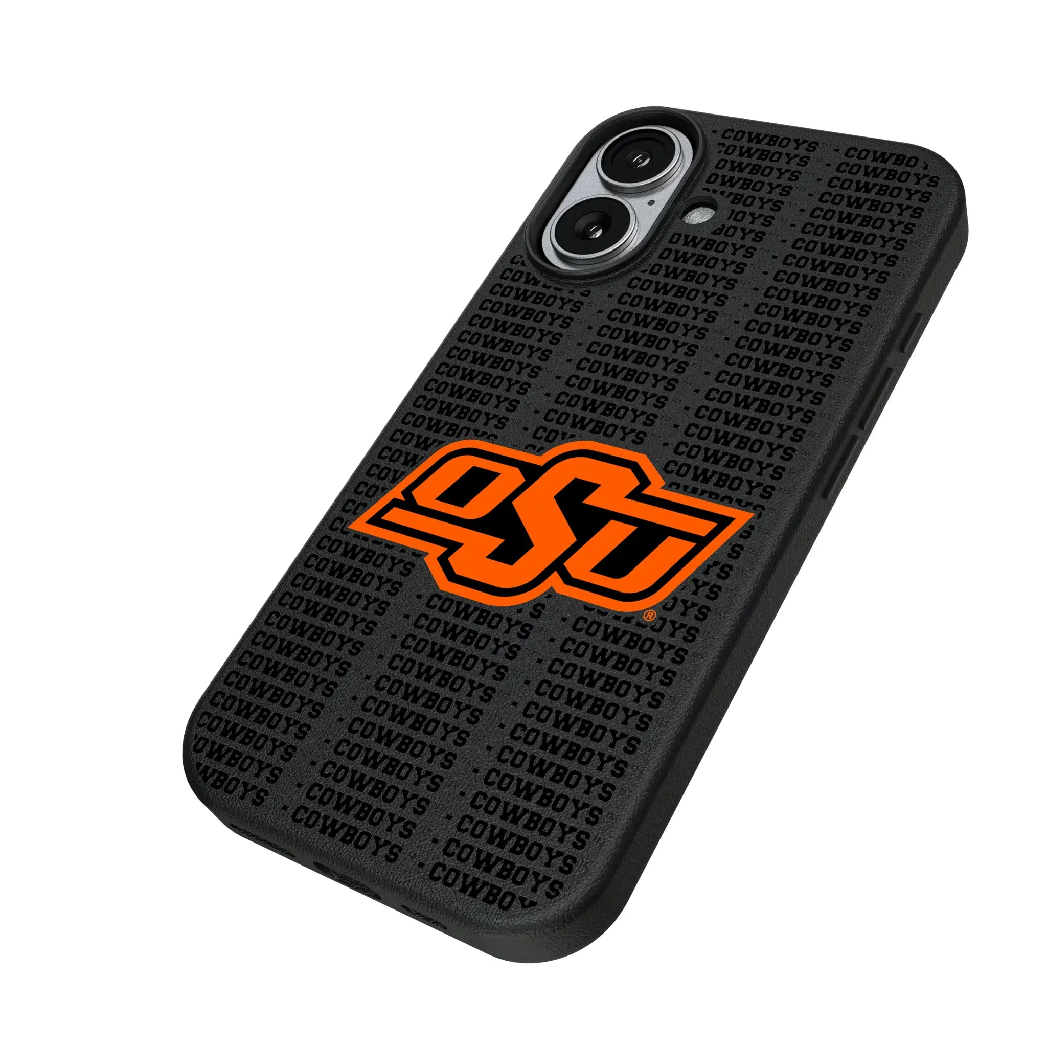 Oklahoma State University Cowboys Text Backdrop MagSafe Compatible Phone Case for Apple iPhone