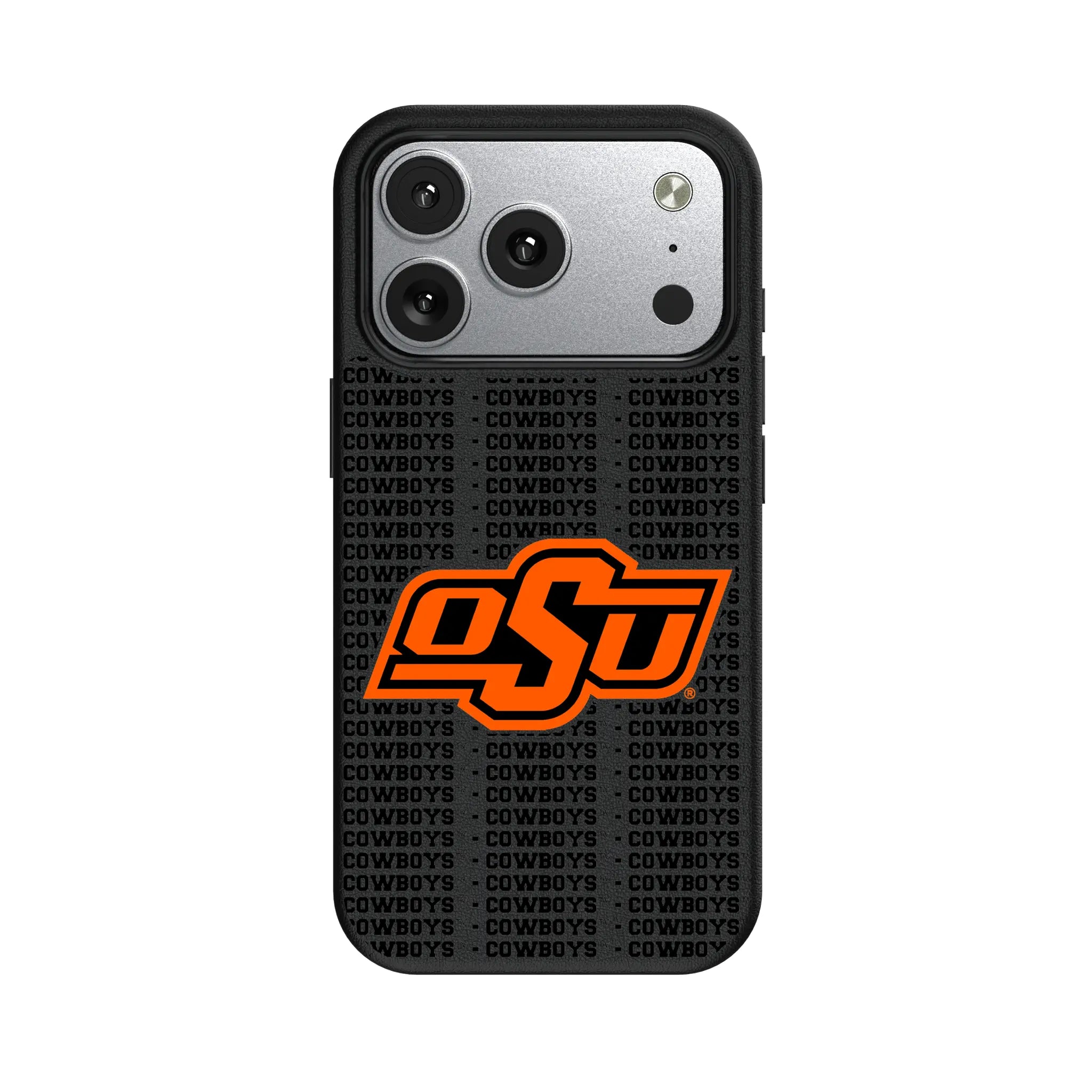 Oklahoma State University Cowboys Text Backdrop MagSafe Compatible Phone Case for Apple iPhone
