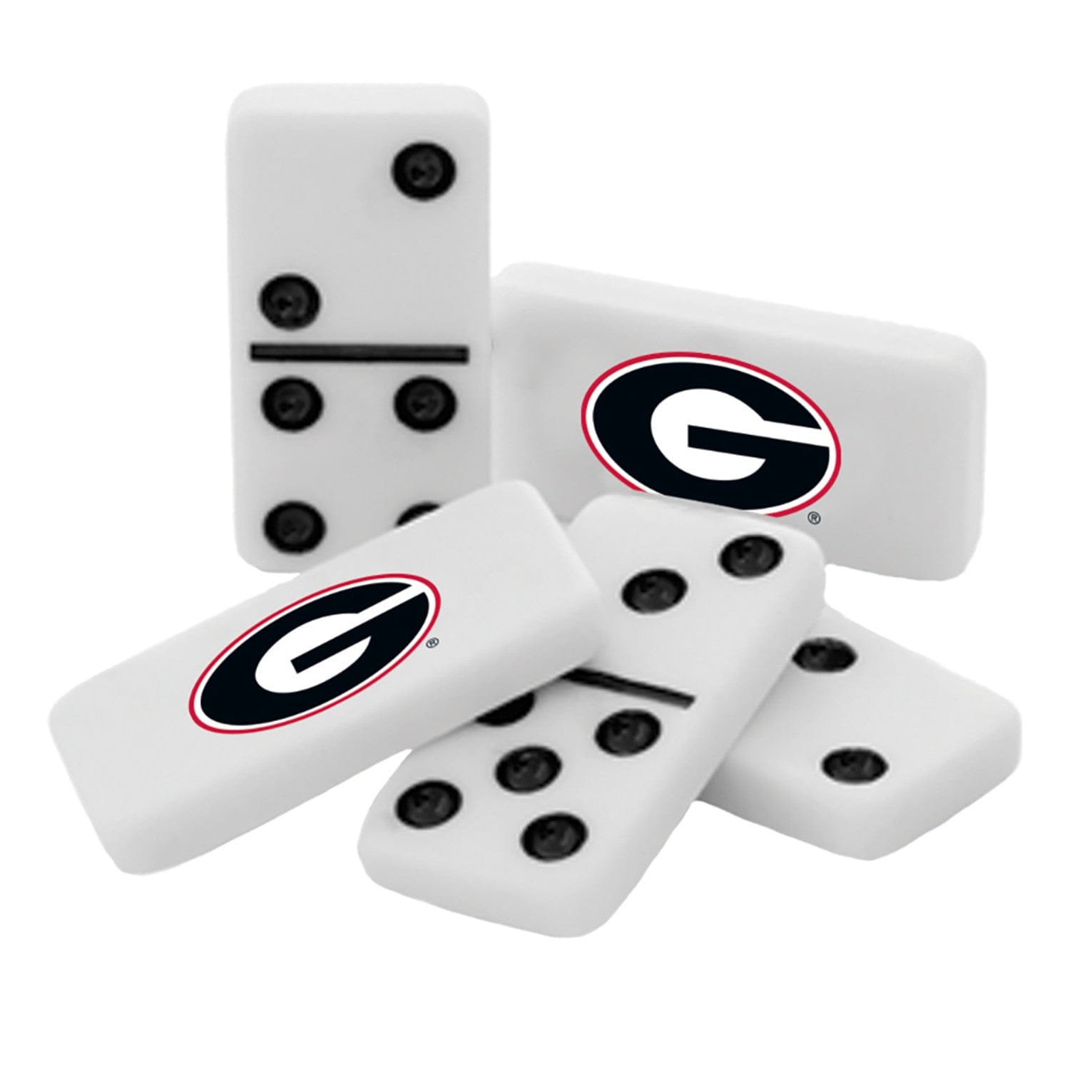 Georgia Bulldogs Dominoes Set - Sports Gifts, Sports Memorabilia, Sports Collectibles, Fan Shop