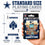 Dallas Cowboys 54-Card Fan Deck Playing Cards
