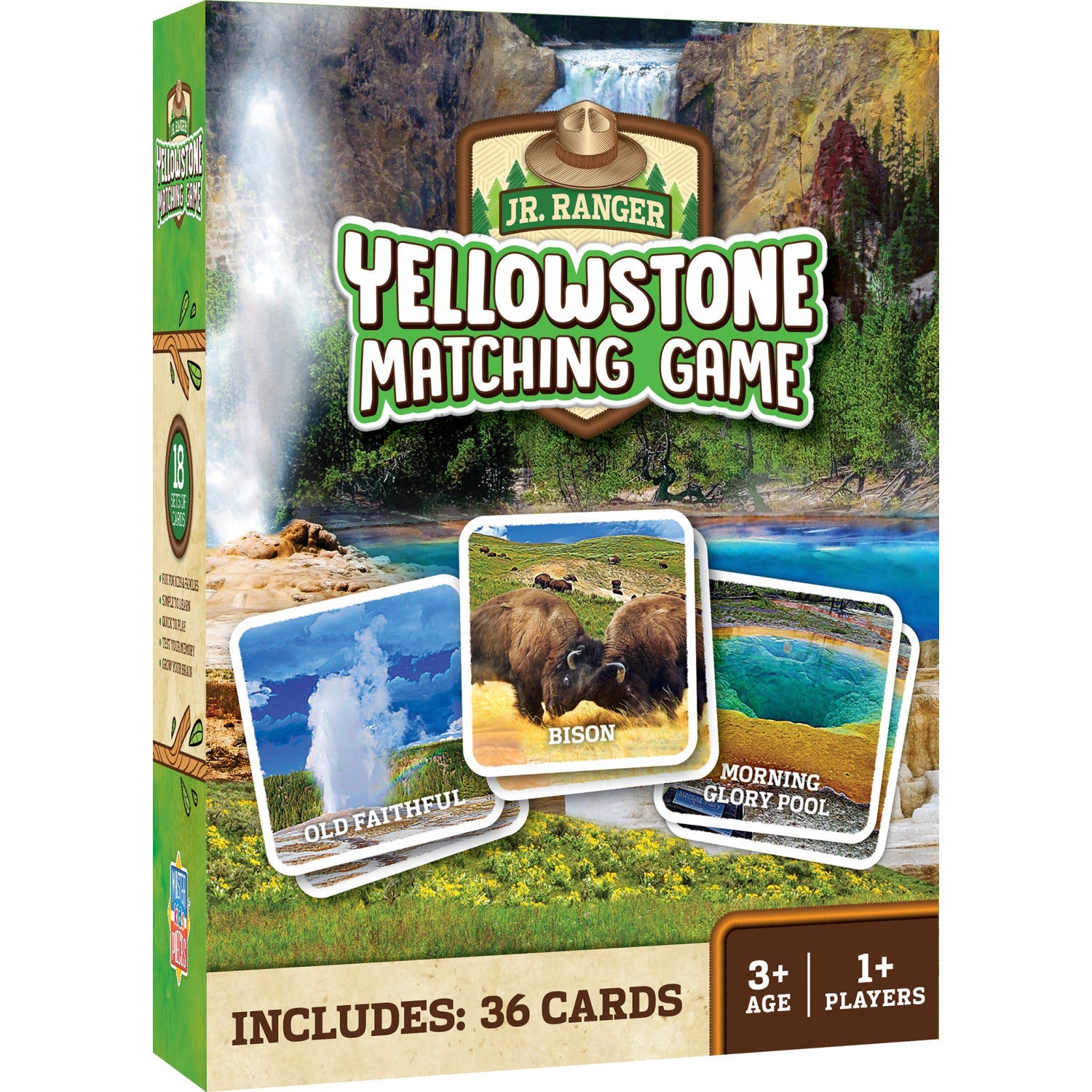 Jr. Ranger - Yellowstone Matching Game - 757 Sports Collectibles
