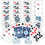 UNC Tar Heels 2-Pack Playing Cards and Dice Set - Sports Gifts, Sports Memorabilia, Sports Collectibles, Fan Shop