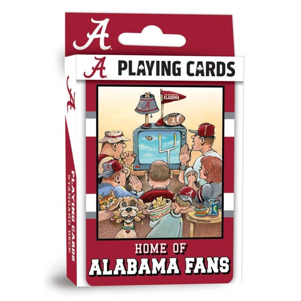 Alabama Crimson Tide Fan Deck Playing Cards - 54 Card Collector's Set - Sports Gifts, Sports Memorabilia, Sports Collectibles, Fan Shop