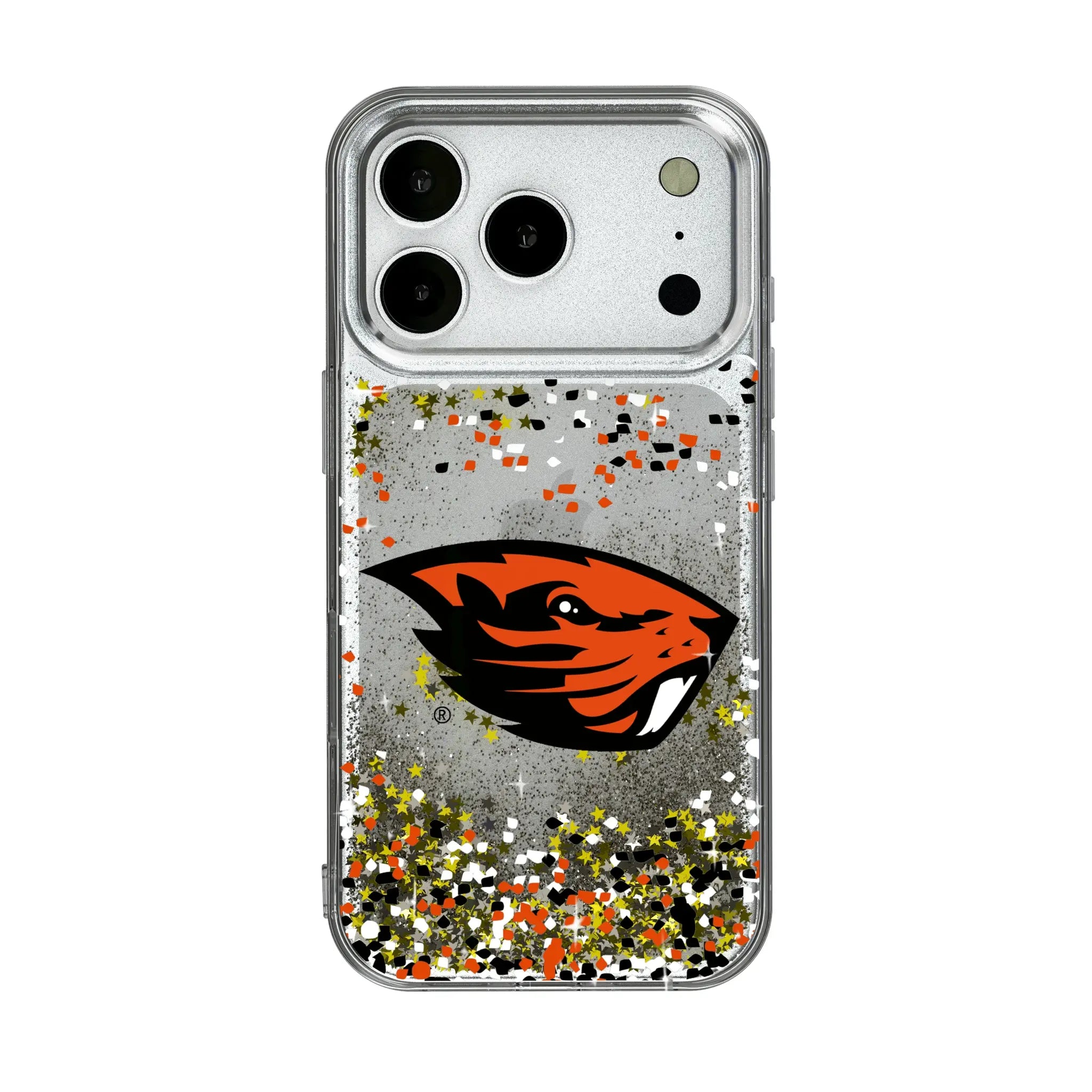 Oregon State University Beavers Confetti Glitter Phone Case