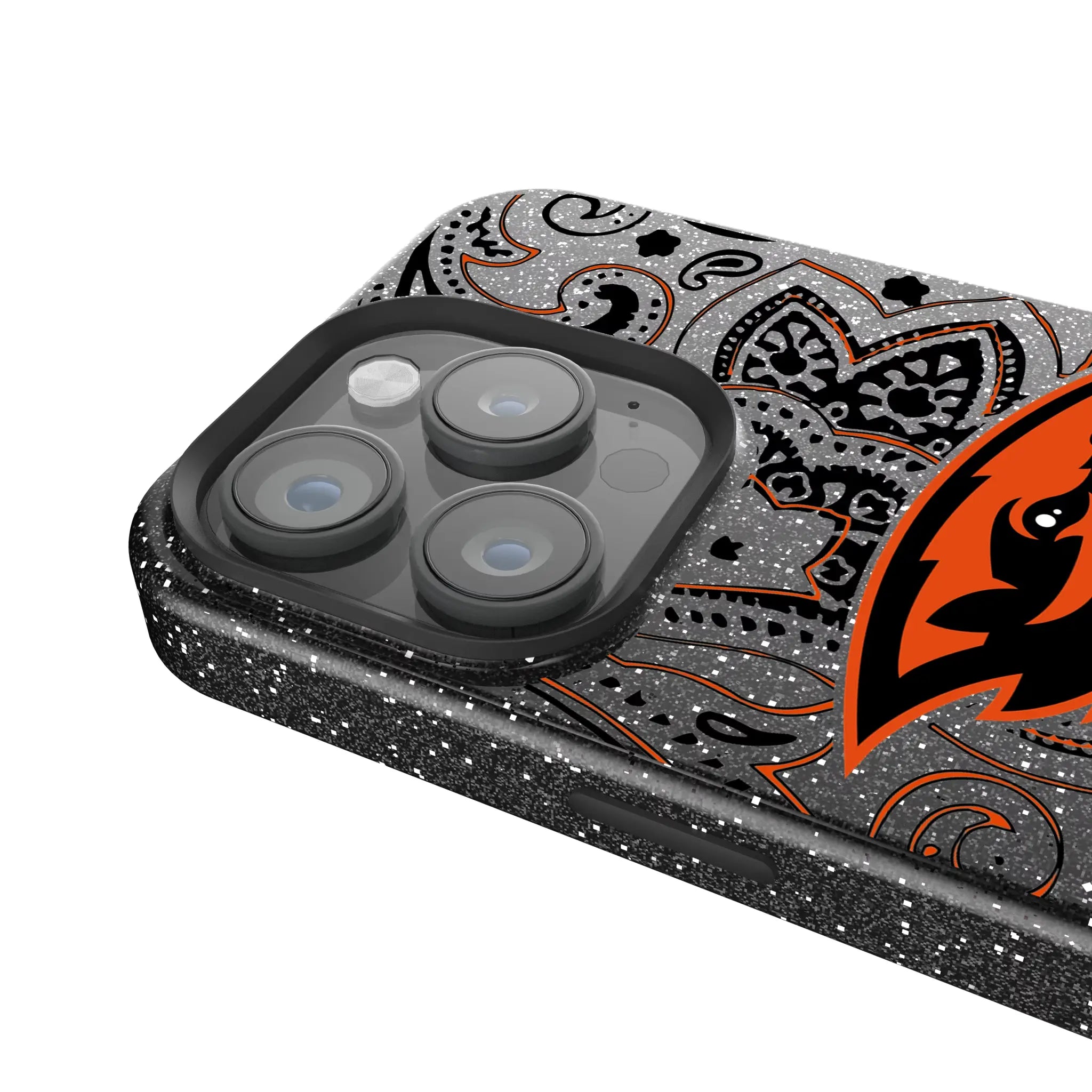 Oregon State University Beavers Paisley Bling Phone Case