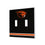 Oregon State University Beavers Stripe Hidden-Screw Light Switch Plate