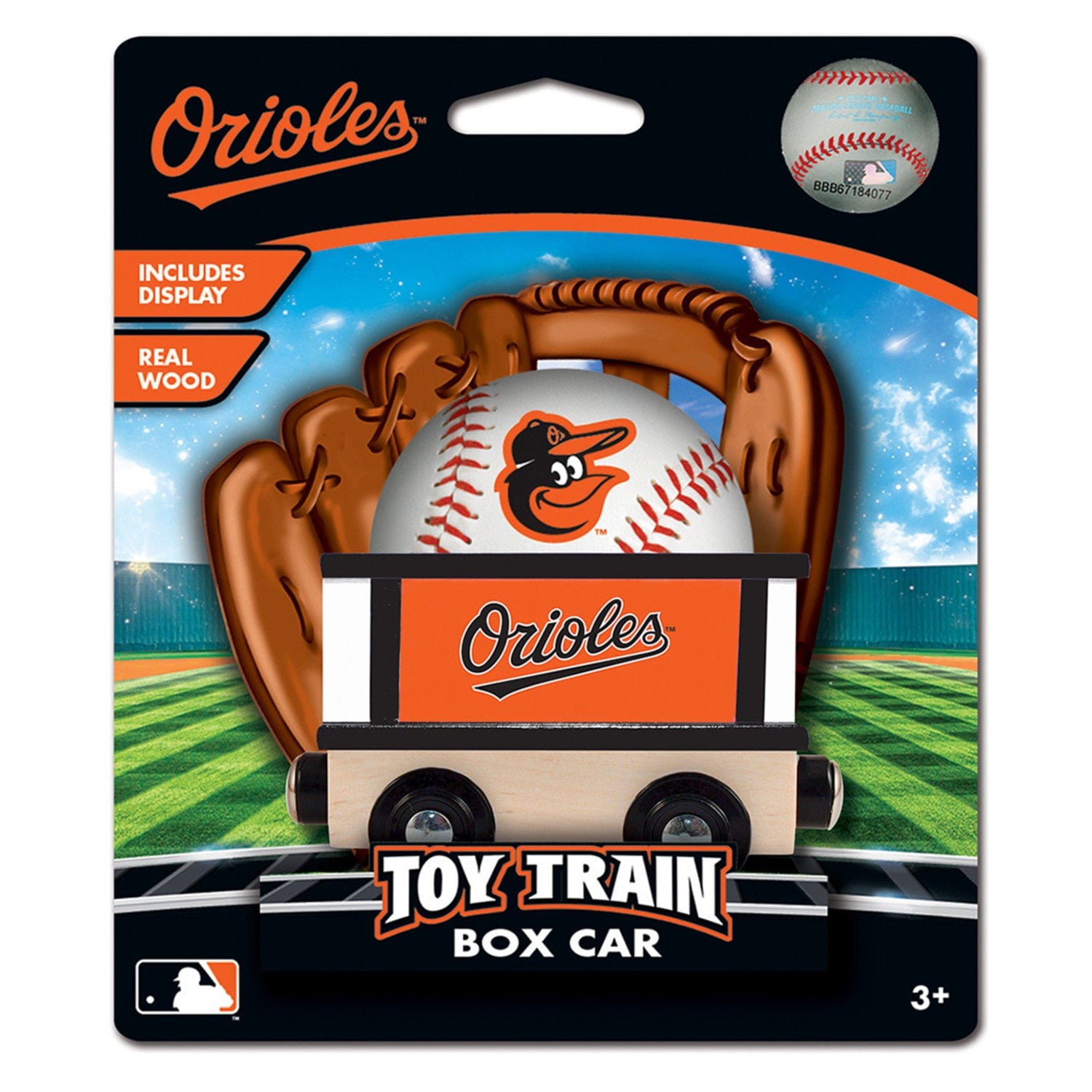 Baltimore Orioles Collectible Toy Train Box Car - Sports Gifts, Sports Memorabilia, Sports Collectibles, Fan Shop