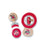 Ohio State Buckeyes Baby Rattles 2-Pack