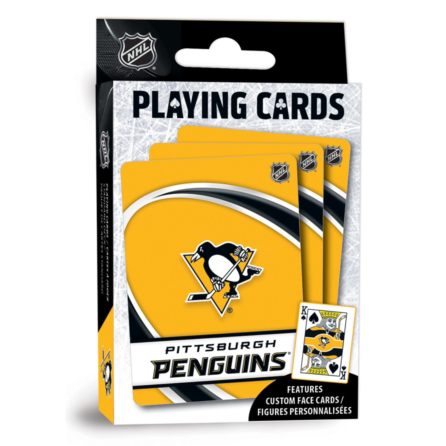 Pittsburgh Penguins Official Playing Cards - 54 Card Deck - Sports Gifts, Sports Memorabilia, Sports Collectibles, Fan Shop