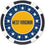 West Virginia Mountaineers 100 Piece Poker Chip Set - Sports Gifts, Sports Memorabilia, Sports Collectibles, Fan Shop