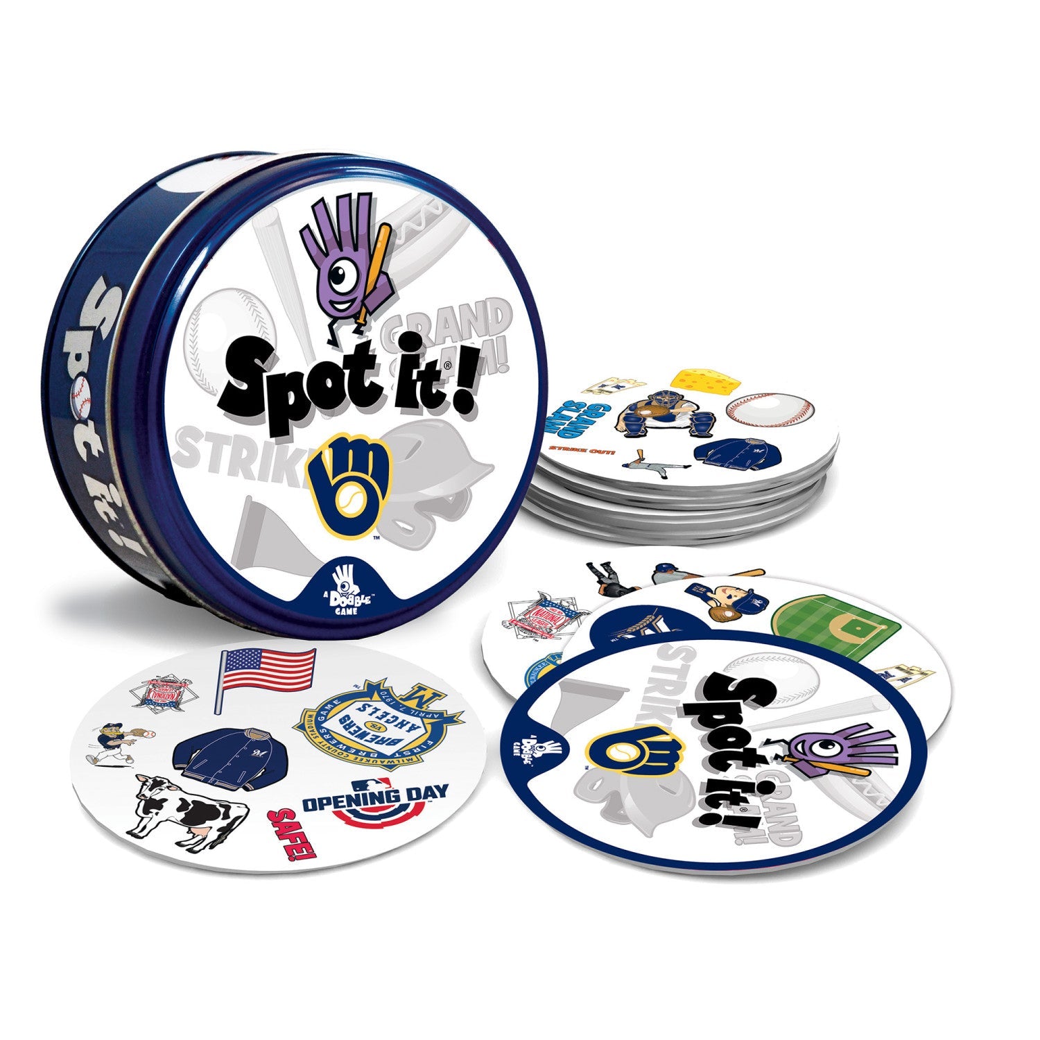 Milwaukee Brewers Spot It! Card Game - 757 Sports Collectibles