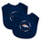 Denver Broncos Baby Bibs 2-Pack - Sports Gifts, Sports Memorabilia, Sports Collectibles, Fan Shop