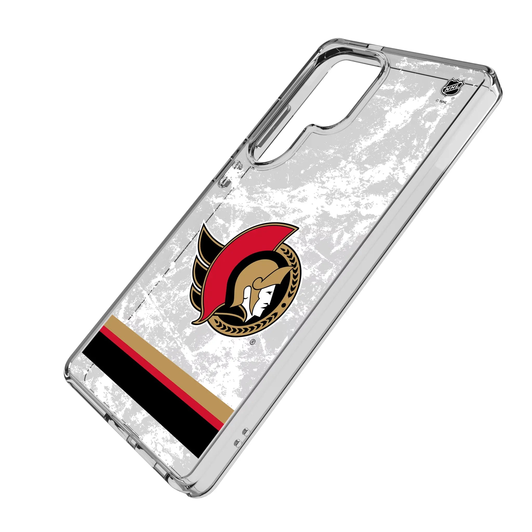 Ottawa Senators Ice Stripe Clear Phone Case for Samsung Galaxy