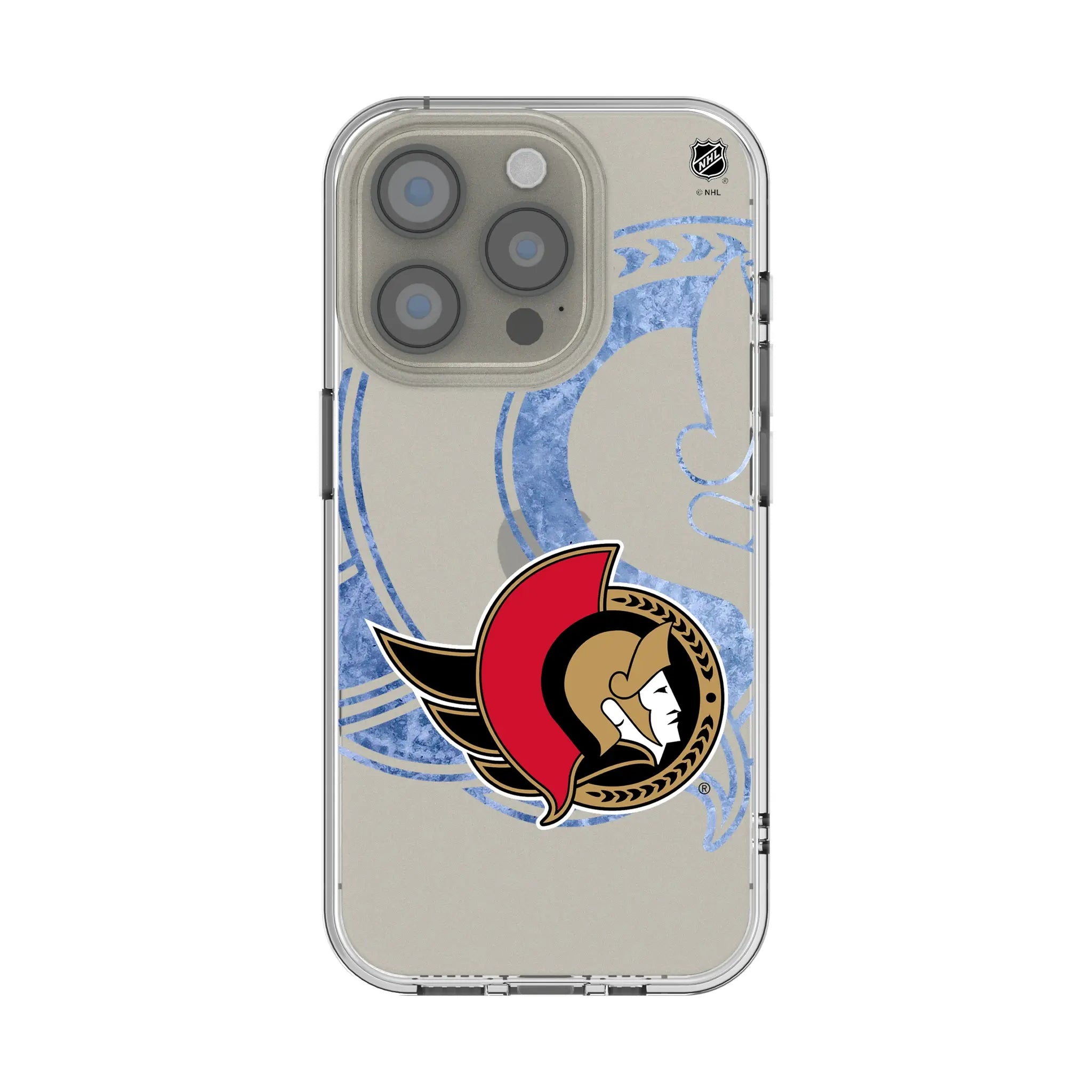 Ottawa Senators Ice Tilt Clear Phone Case for Apple iPhone