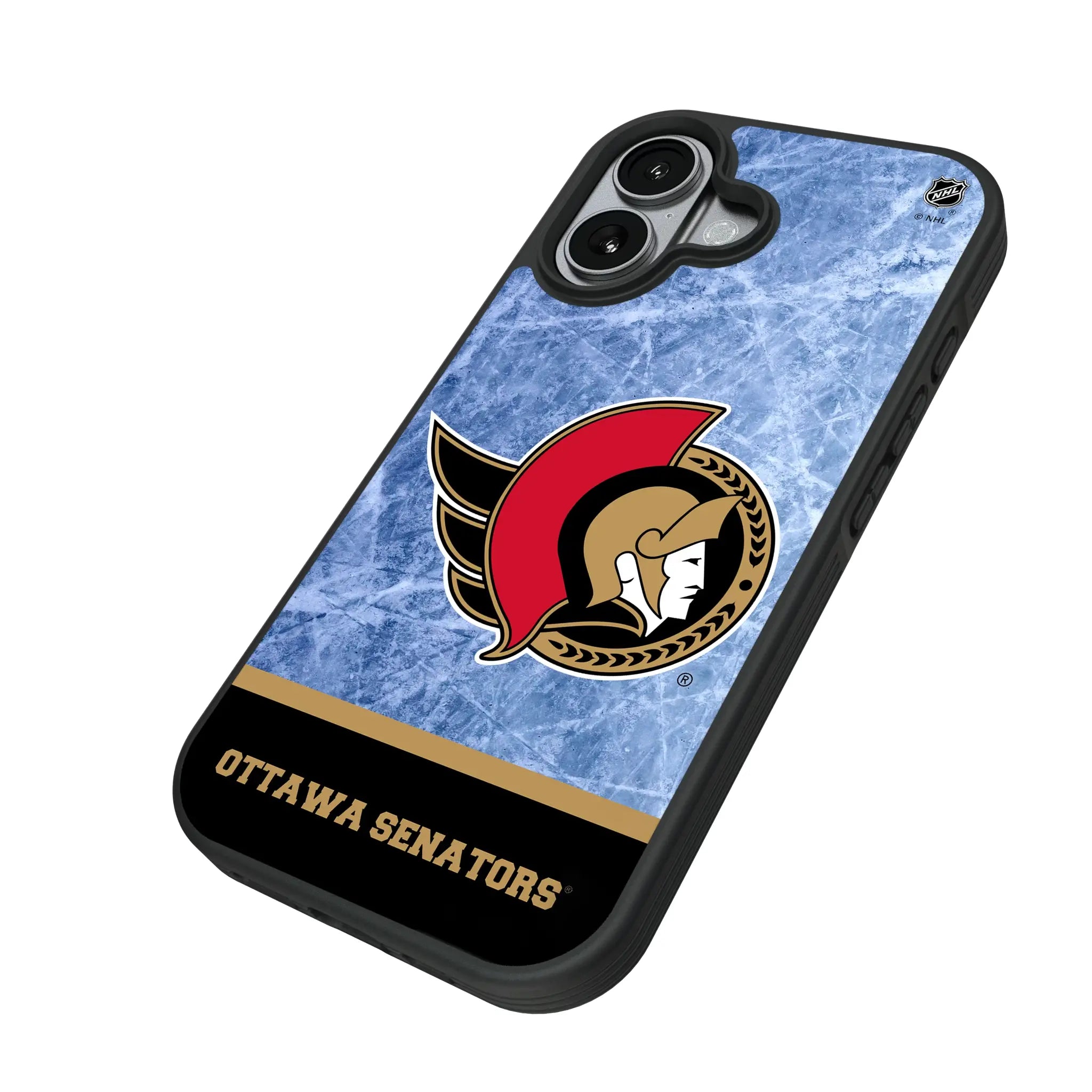 Ottawa Senators Ice Wordmark Bump Phone Case