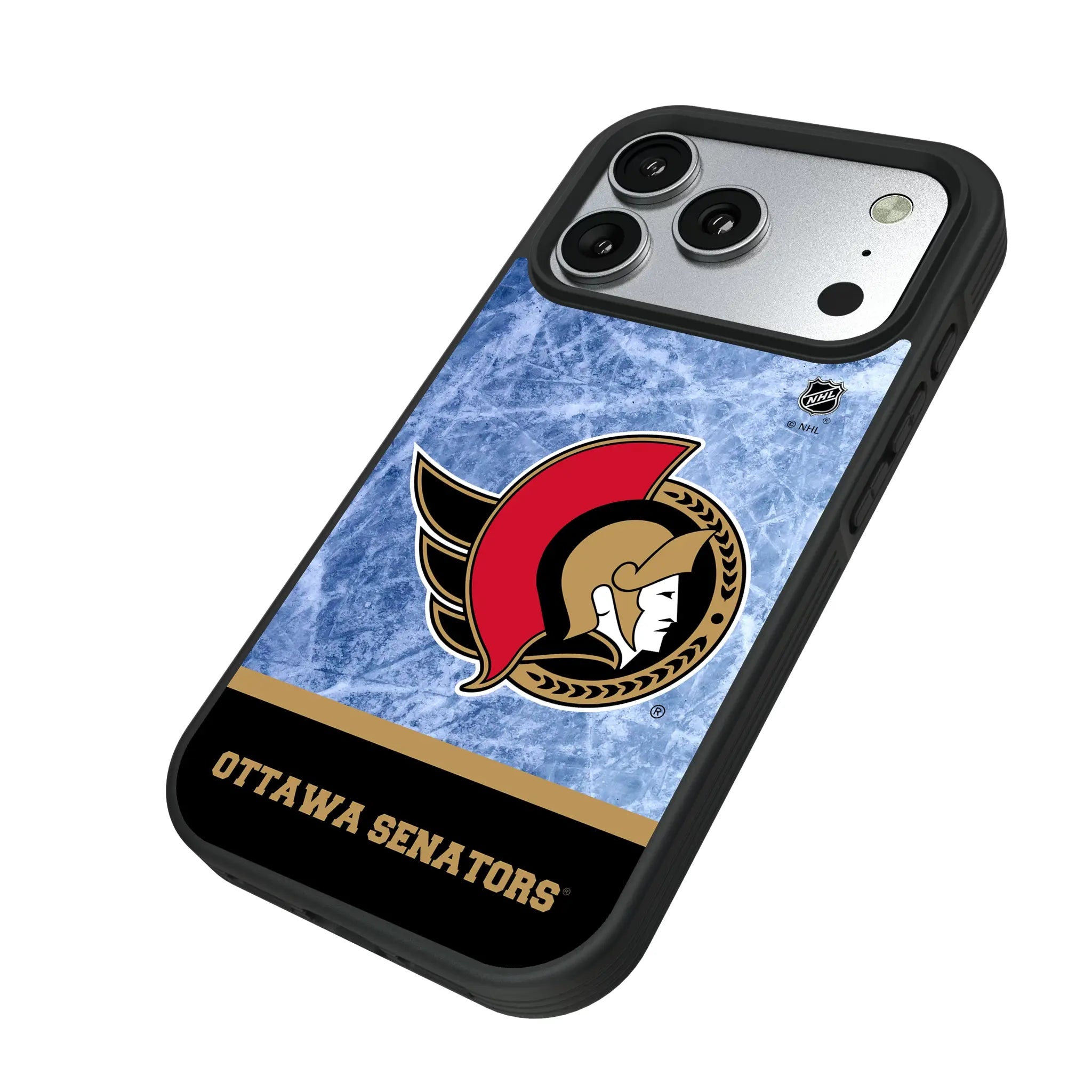 Ottawa Senators Ice Wordmark Bump Phone Case