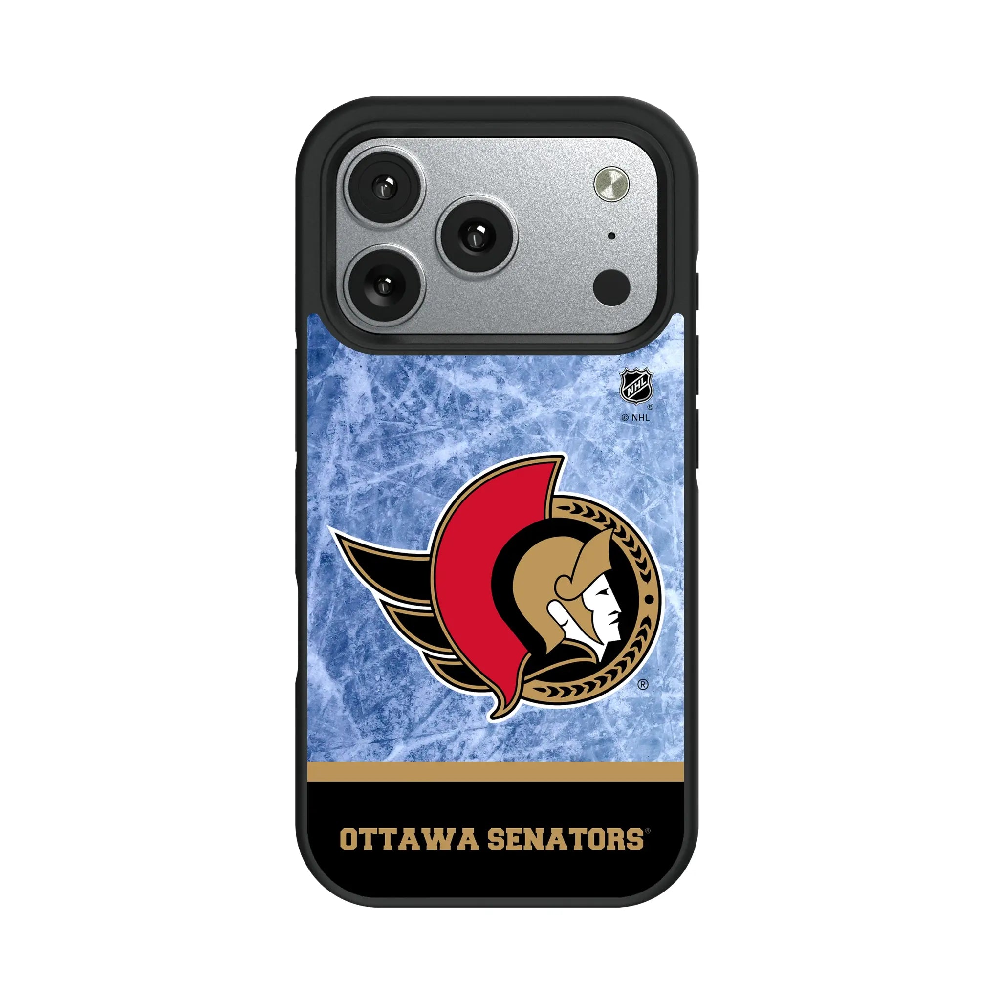Ottawa Senators Ice Wordmark Bump Phone Case