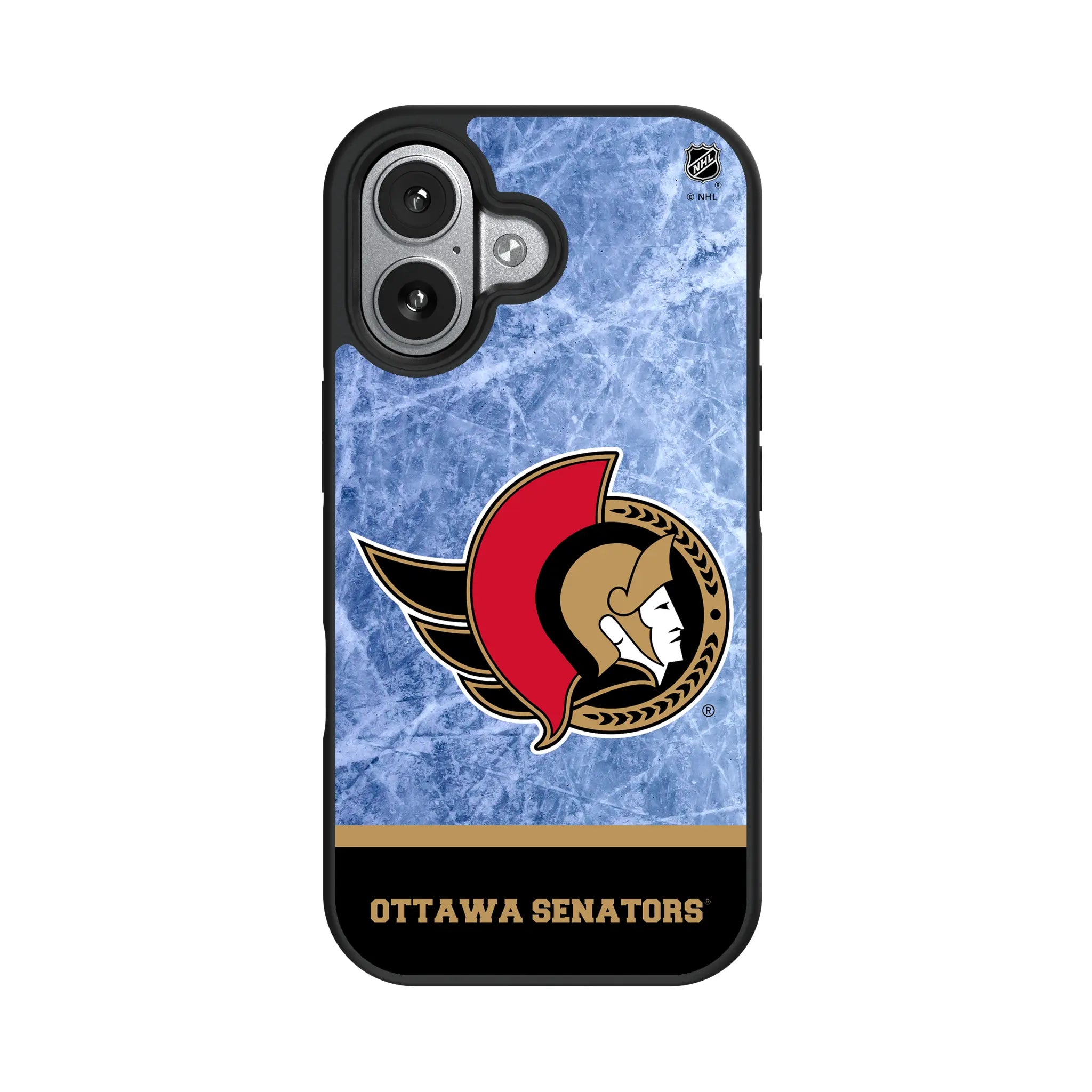 Ottawa Senators Ice Wordmark Bump Phone Case