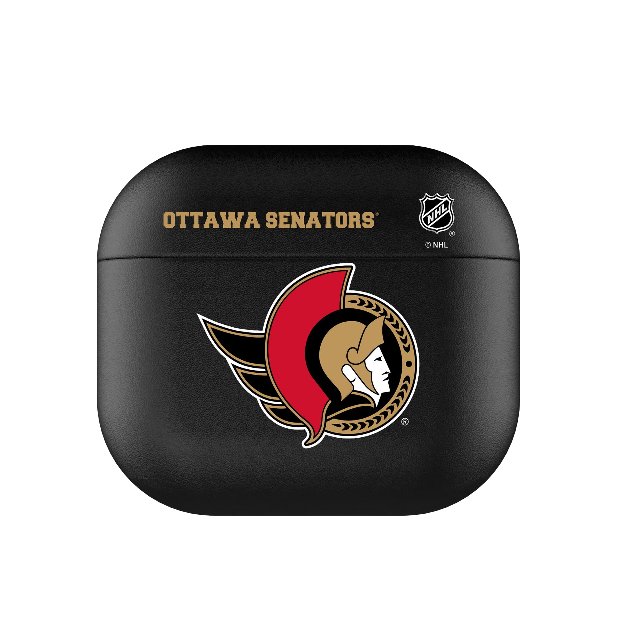 Ottawa Senators Insignia AirPod Case Cover - Sports Gifts, Sports Memorabilia, Sports Collectibles, Fan Shop