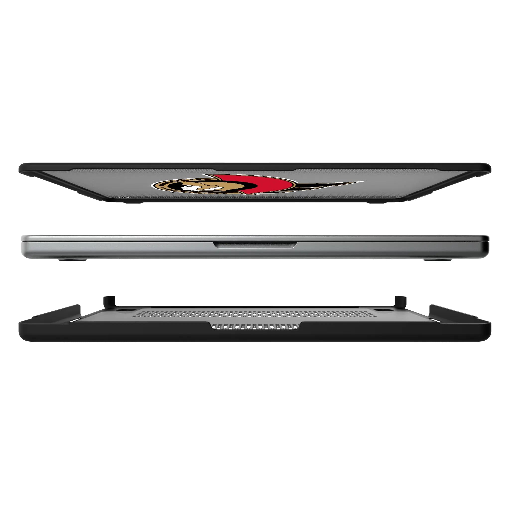 Ottawa Senators Linen Laptop Case for Apple MacBook