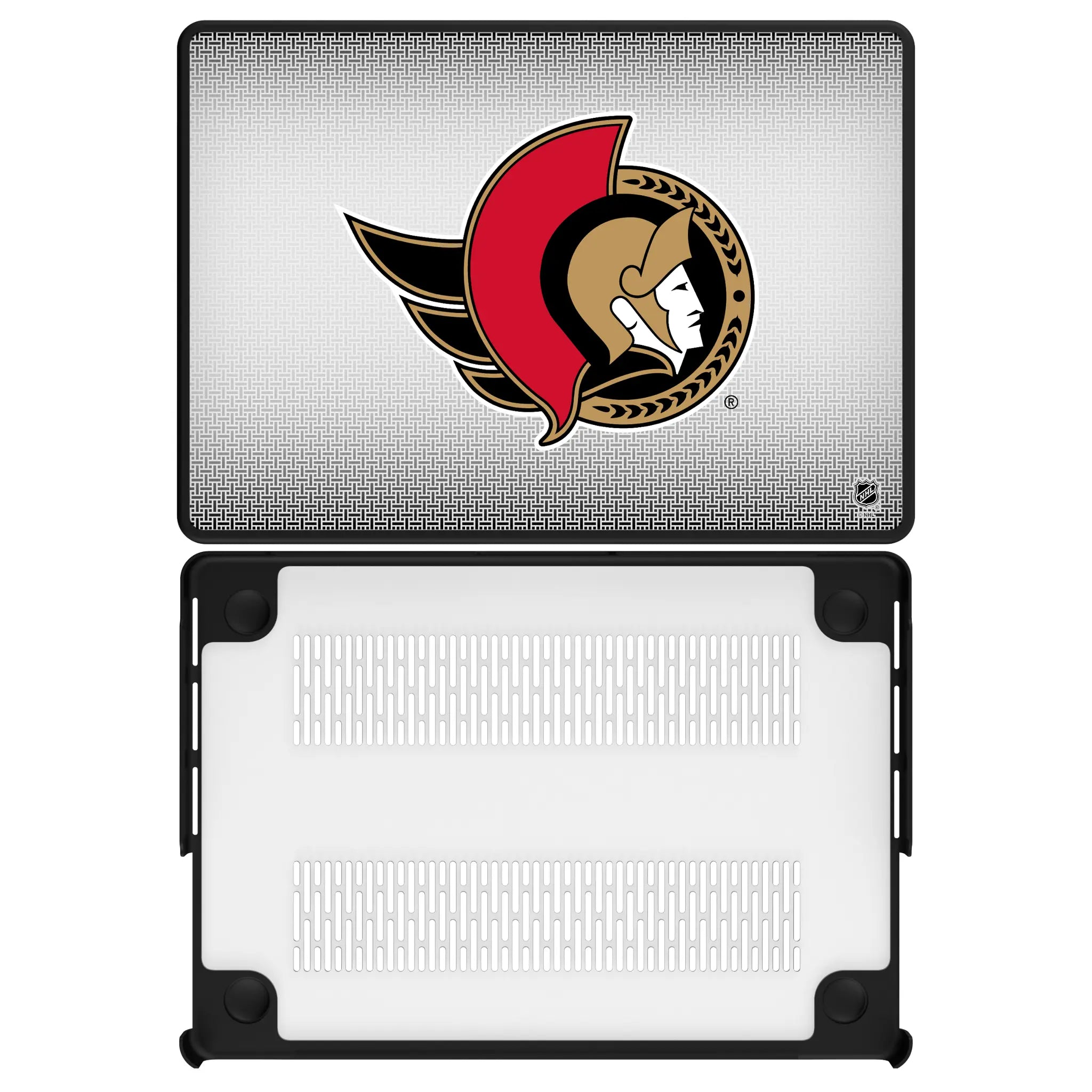 Ottawa Senators Linen Laptop Case for Apple MacBook