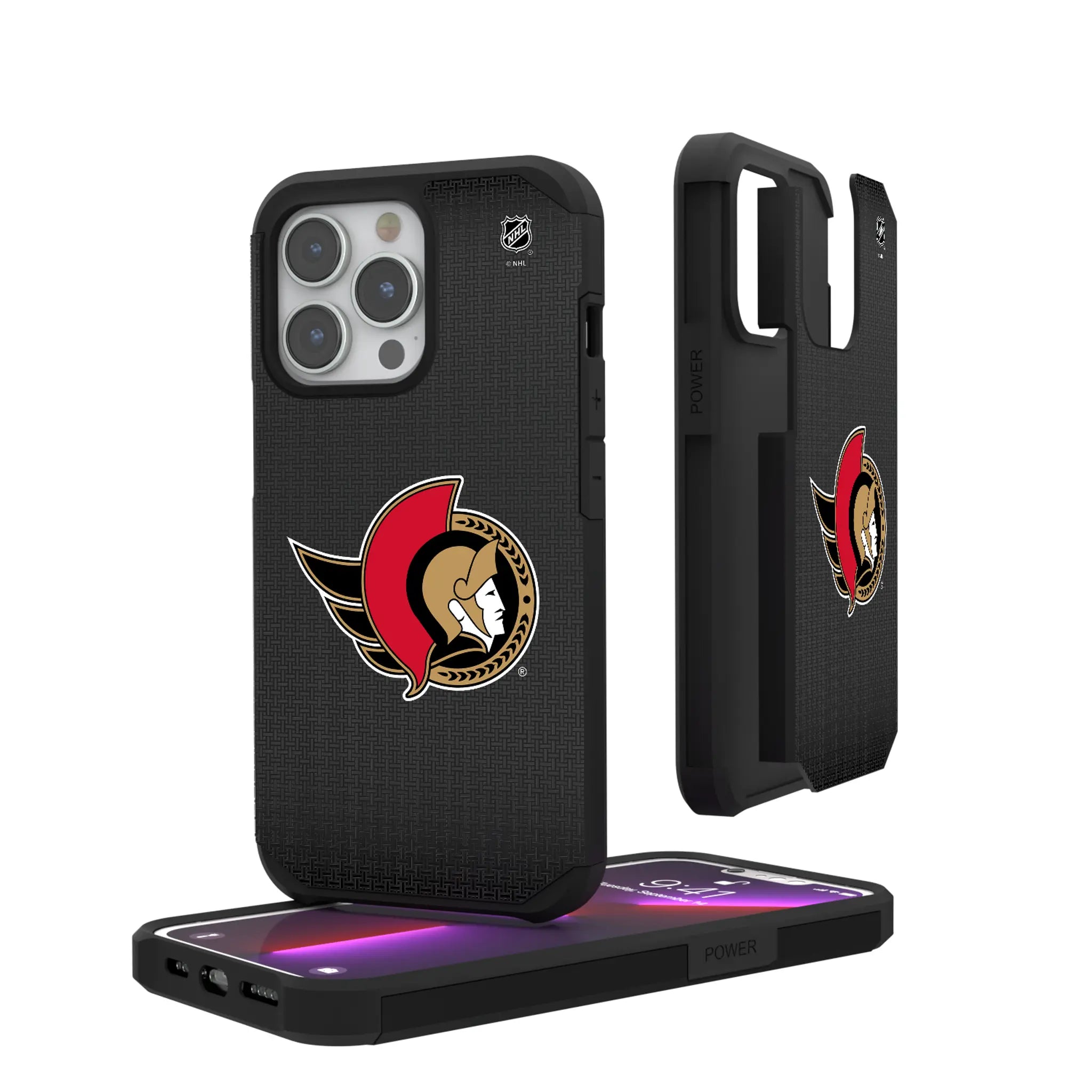 Ottawa Senators Linen Rugged Phone Case