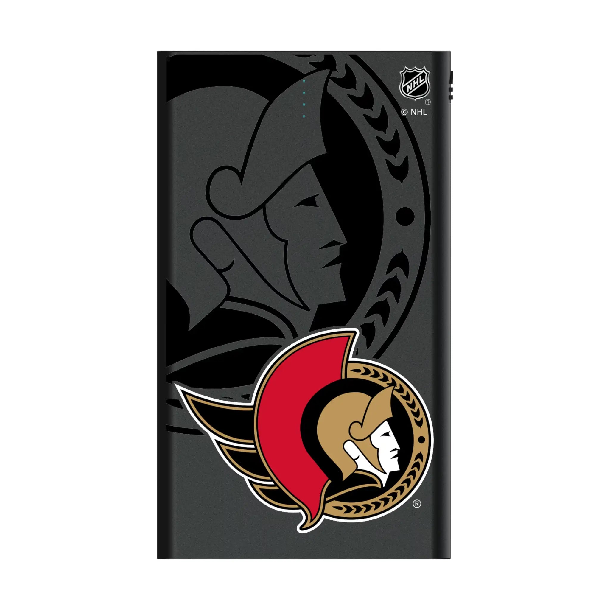 Ottawa Senators Monocolor Tilt 5000mAh Flat Powerbank