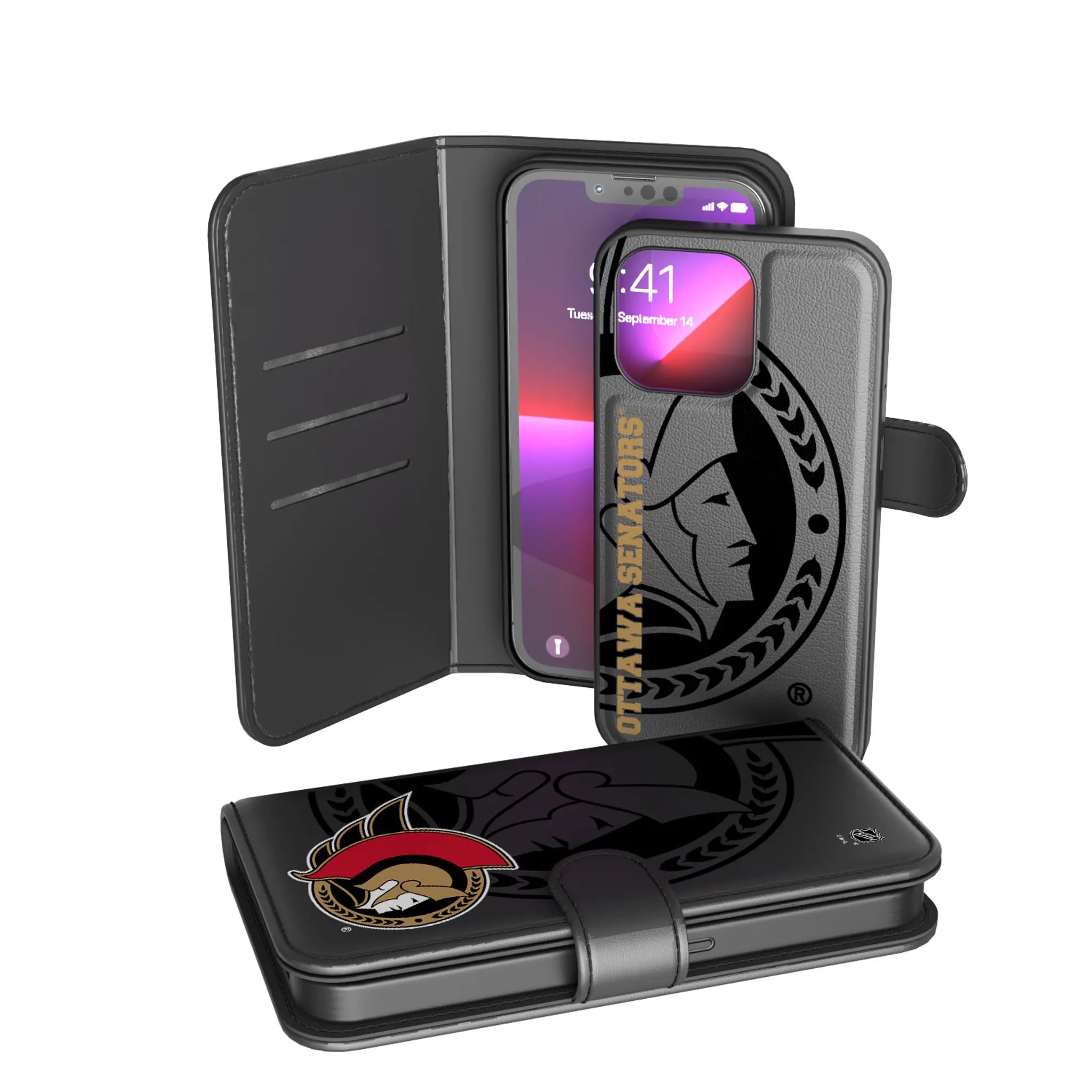 Ottawa Senators Tilt Wallet Case