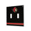 Ottawa Senators Stripe Hidden-Screw Light Switch Plate