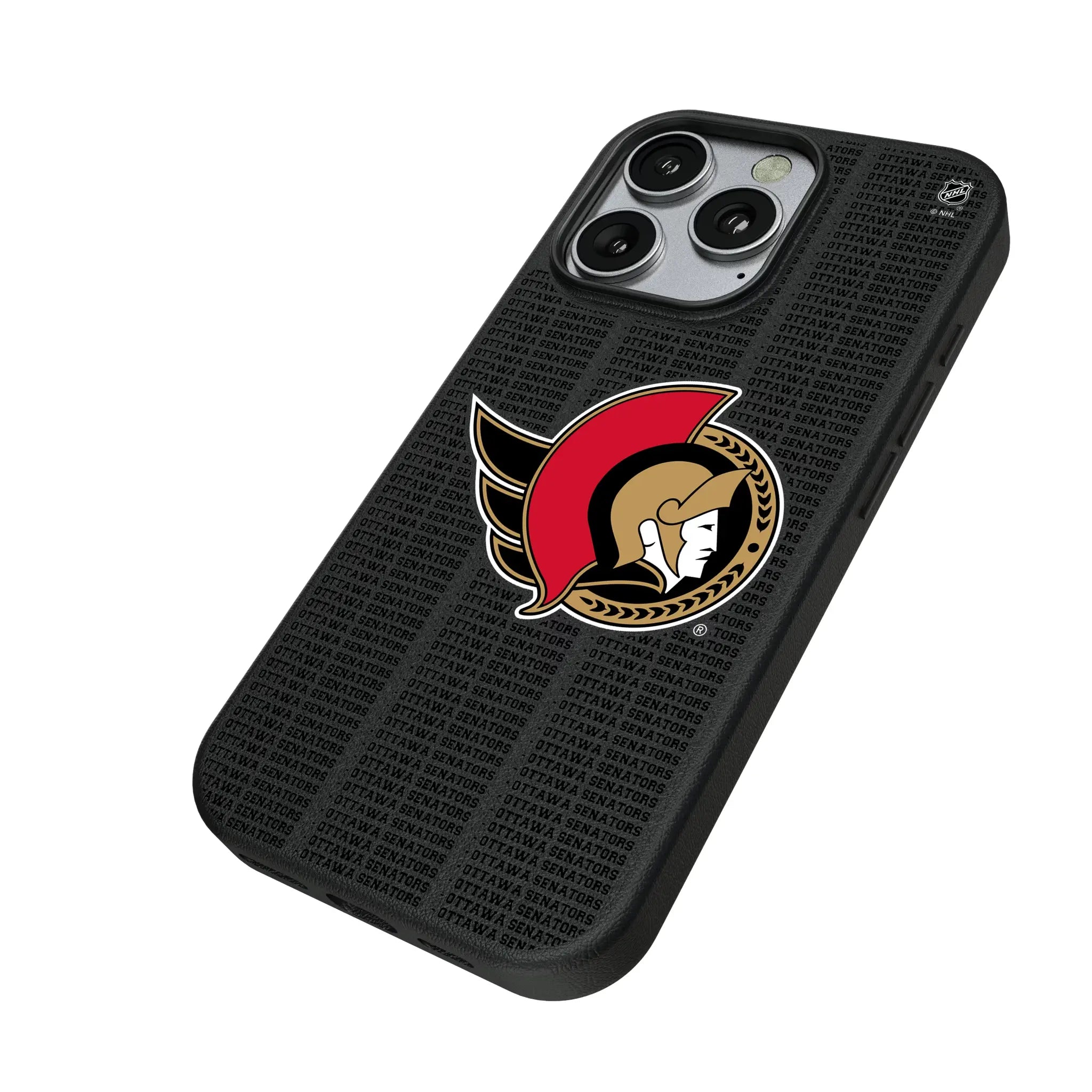 Ottawa Senators Text Backdrop MagSafe Compatible Phone Case for Apple iPhone