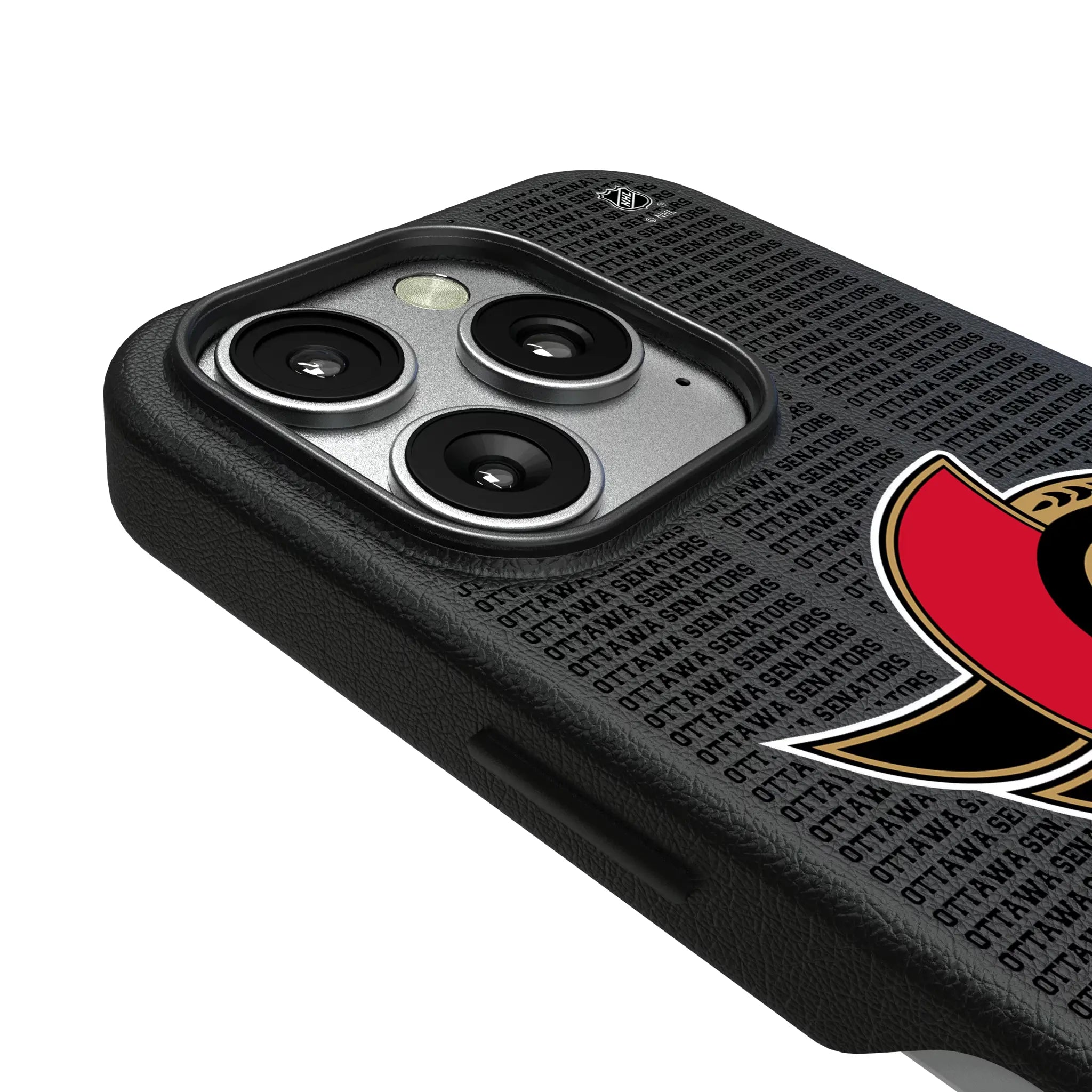 Ottawa Senators Text Backdrop MagSafe Compatible Phone Case for Apple iPhone