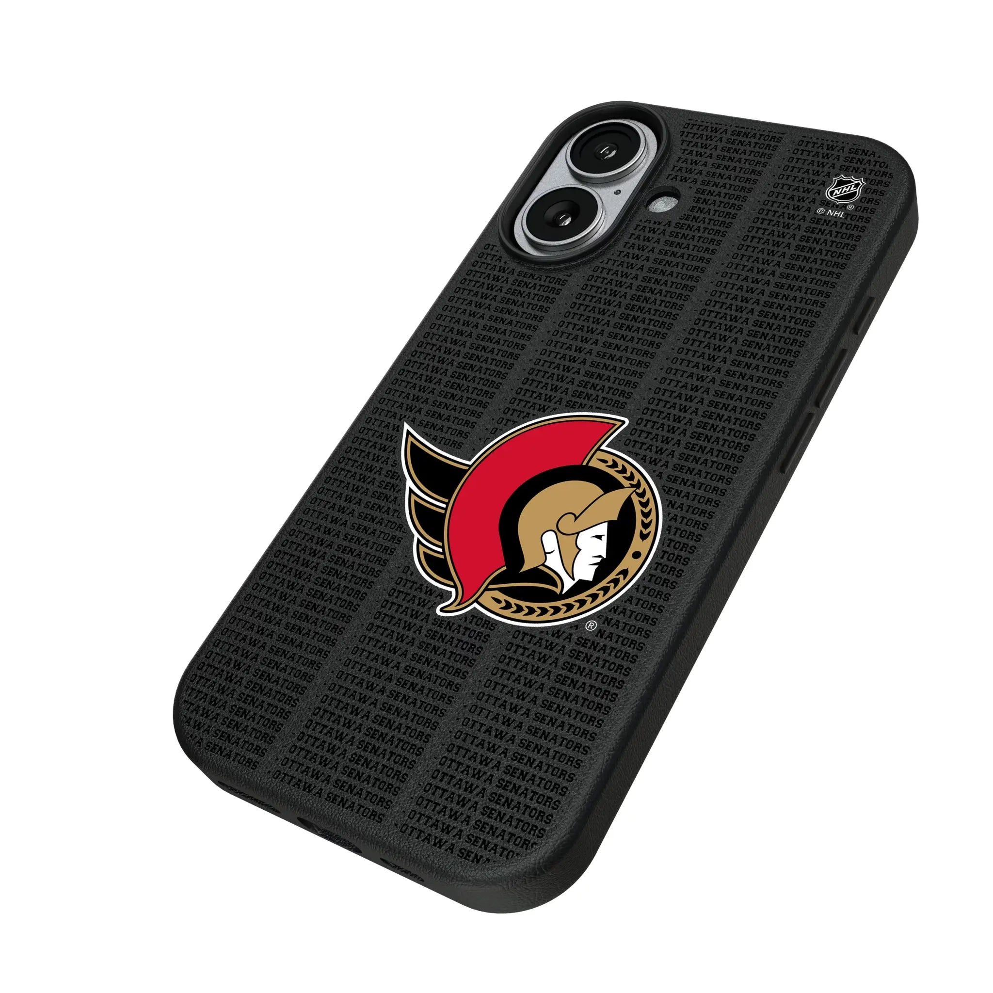 Ottawa Senators Text Backdrop MagSafe Compatible Phone Case for Apple iPhone