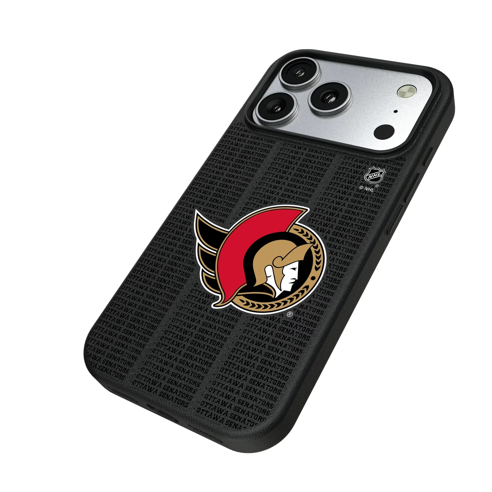 Ottawa Senators Text Backdrop MagSafe Compatible Phone Case for Apple iPhone
