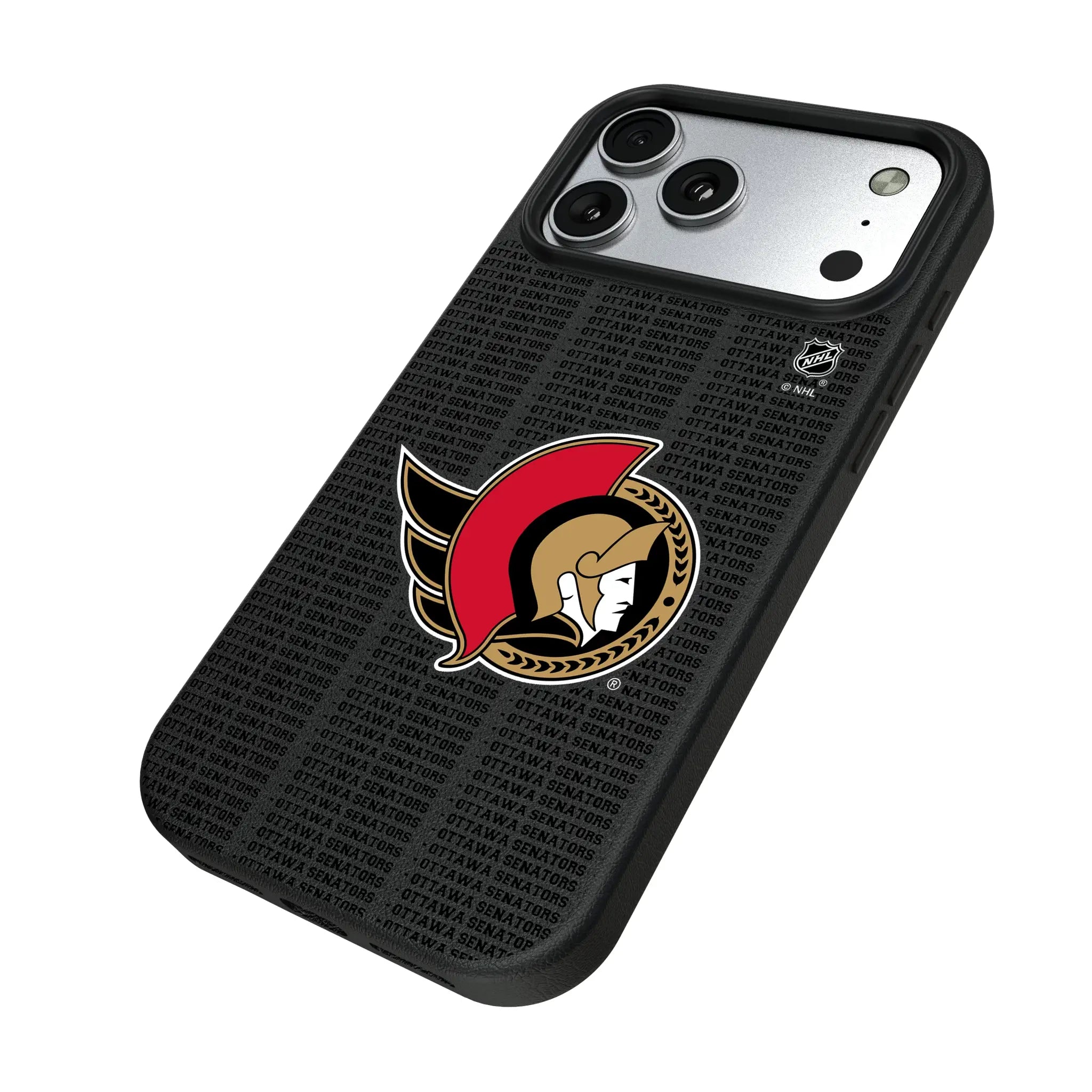 Ottawa Senators Text Backdrop MagSafe Compatible Phone Case for Apple iPhone