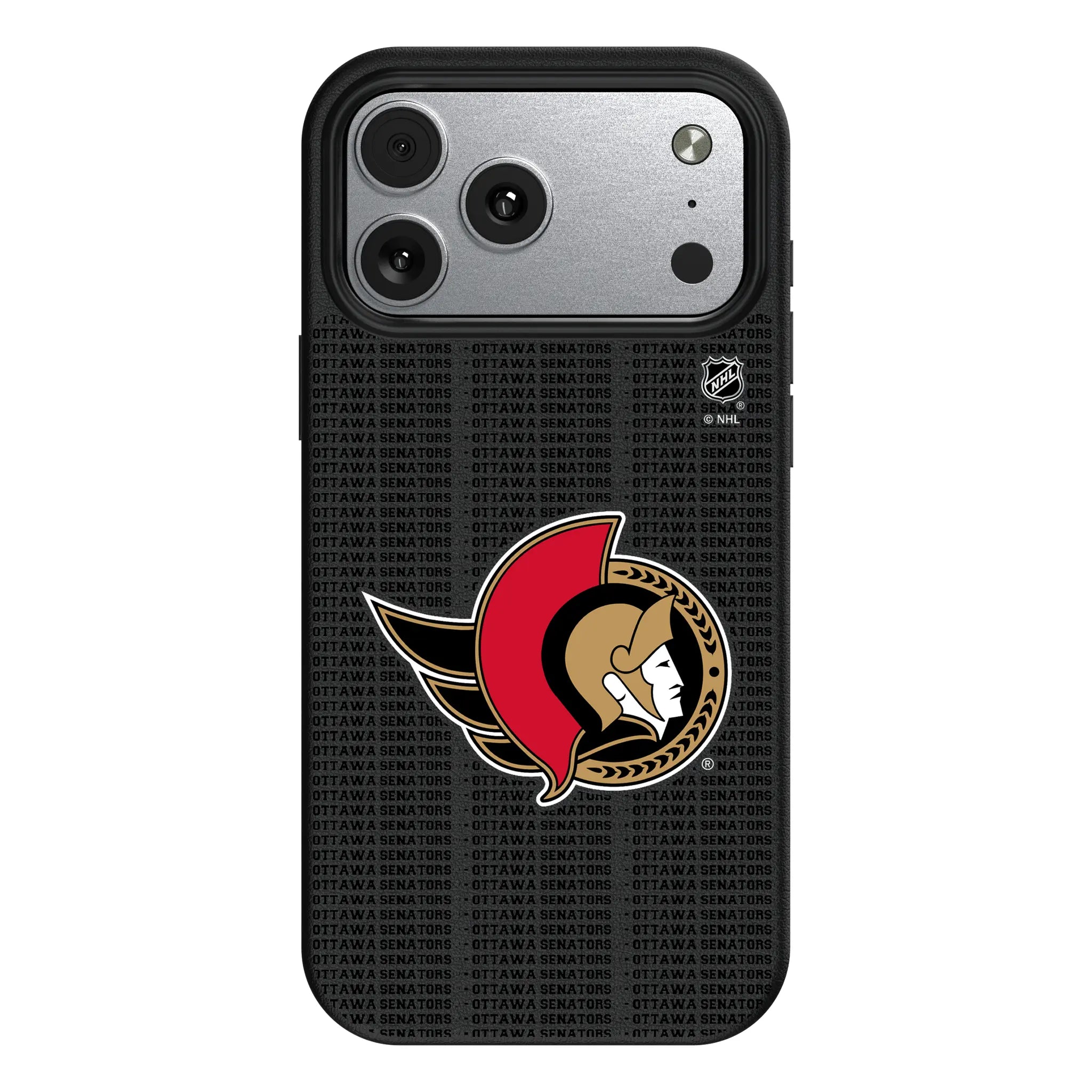 Ottawa Senators Text Backdrop MagSafe Compatible Phone Case for Apple iPhone