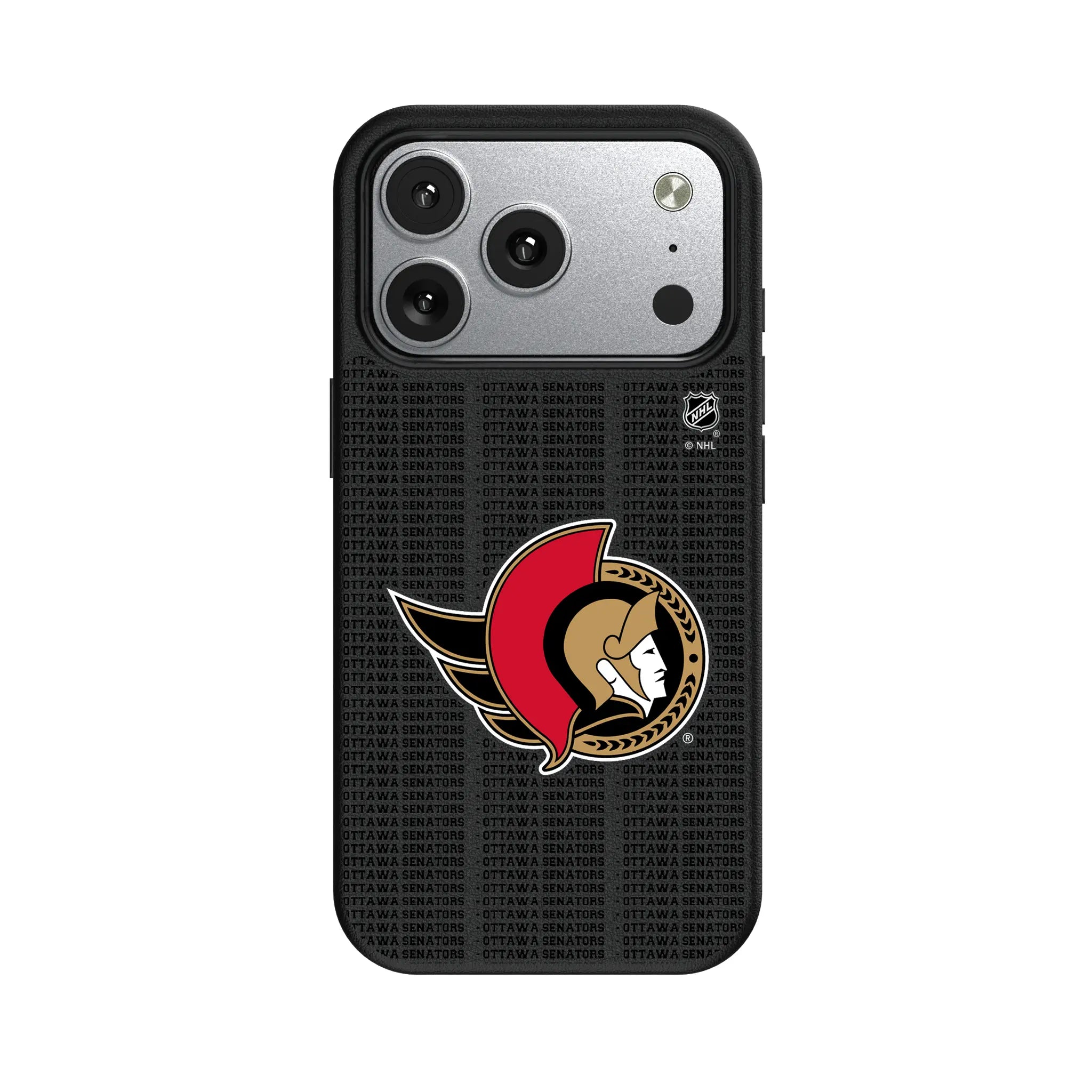 Ottawa Senators Text Backdrop MagSafe Compatible Phone Case for Apple iPhone