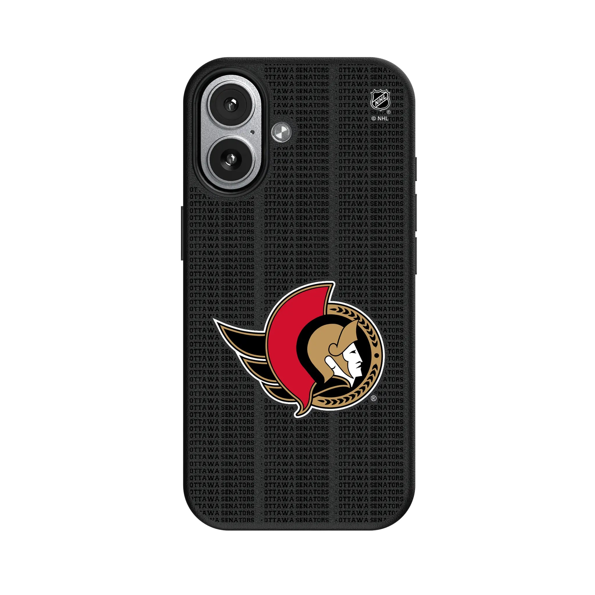 Ottawa Senators Text Backdrop MagSafe Compatible Phone Case for Apple iPhone