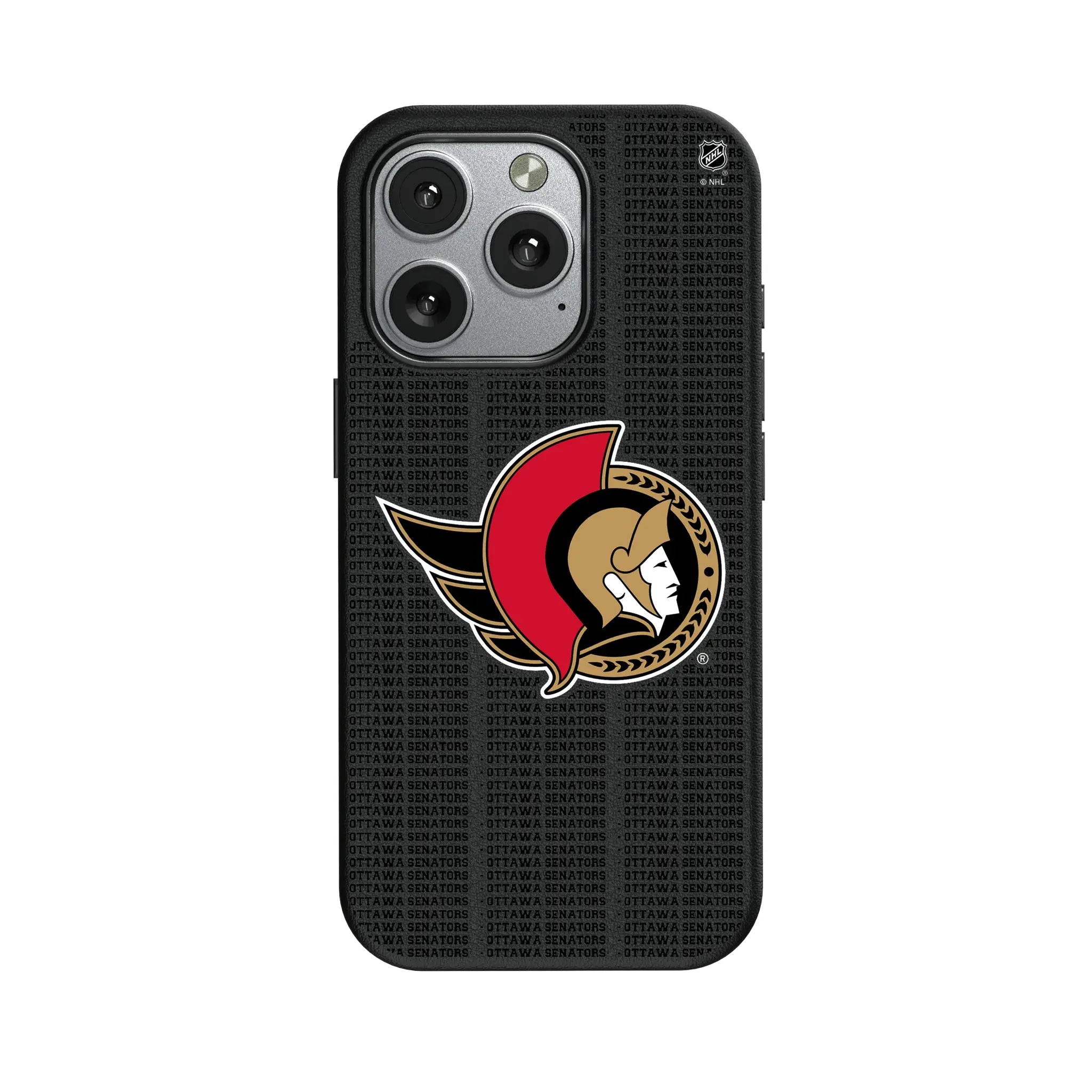 Ottawa Senators Text Backdrop MagSafe Compatible Phone Case for Apple iPhone