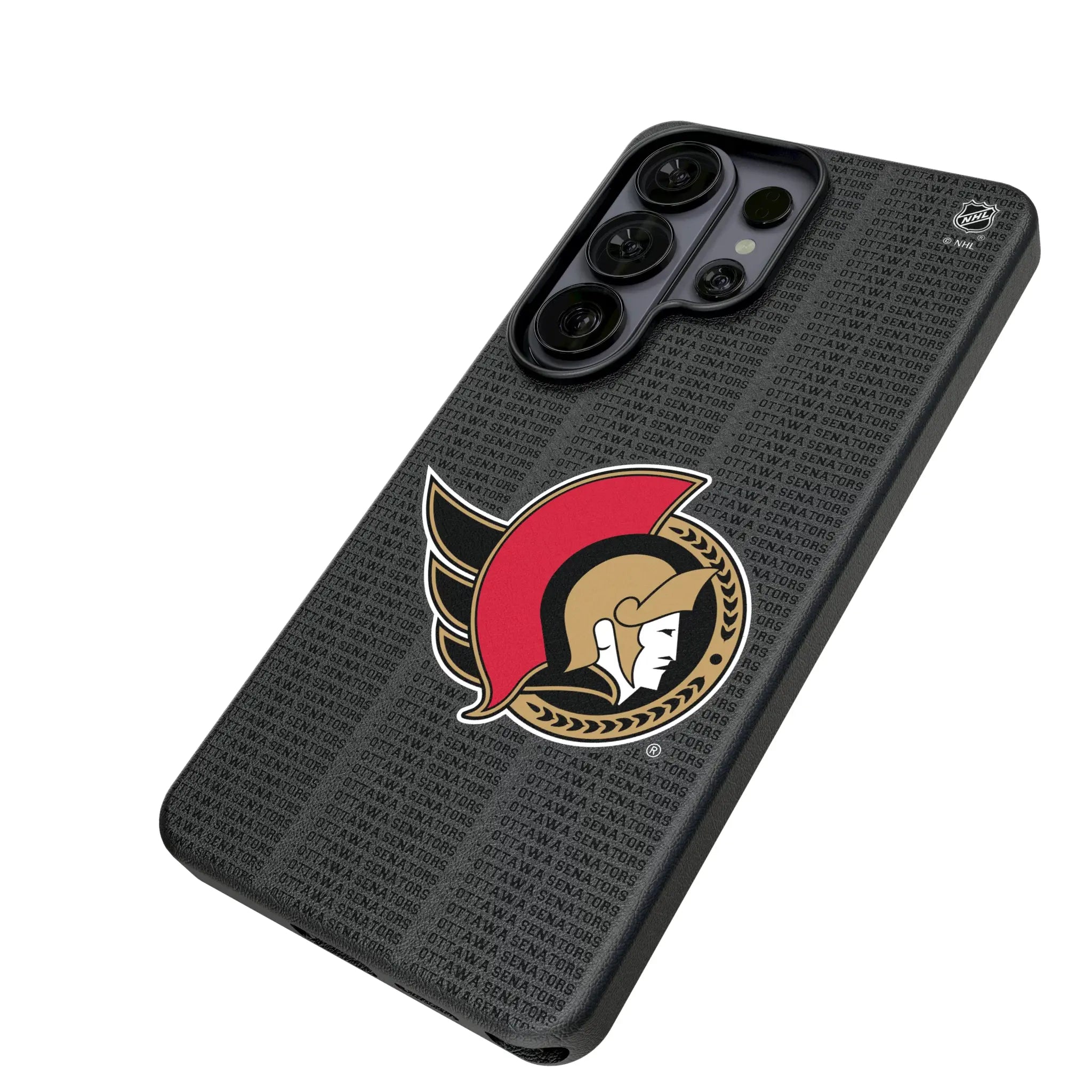 Ottawa Senators Text Backdrop MagSafe Compatible Phone Case for Samsung Galaxy