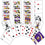 Minnesota Vikings 54-Card Deck - Official Playing Cards - Sports Gifts, Sports Memorabilia, Sports Collectibles, Fan Shop